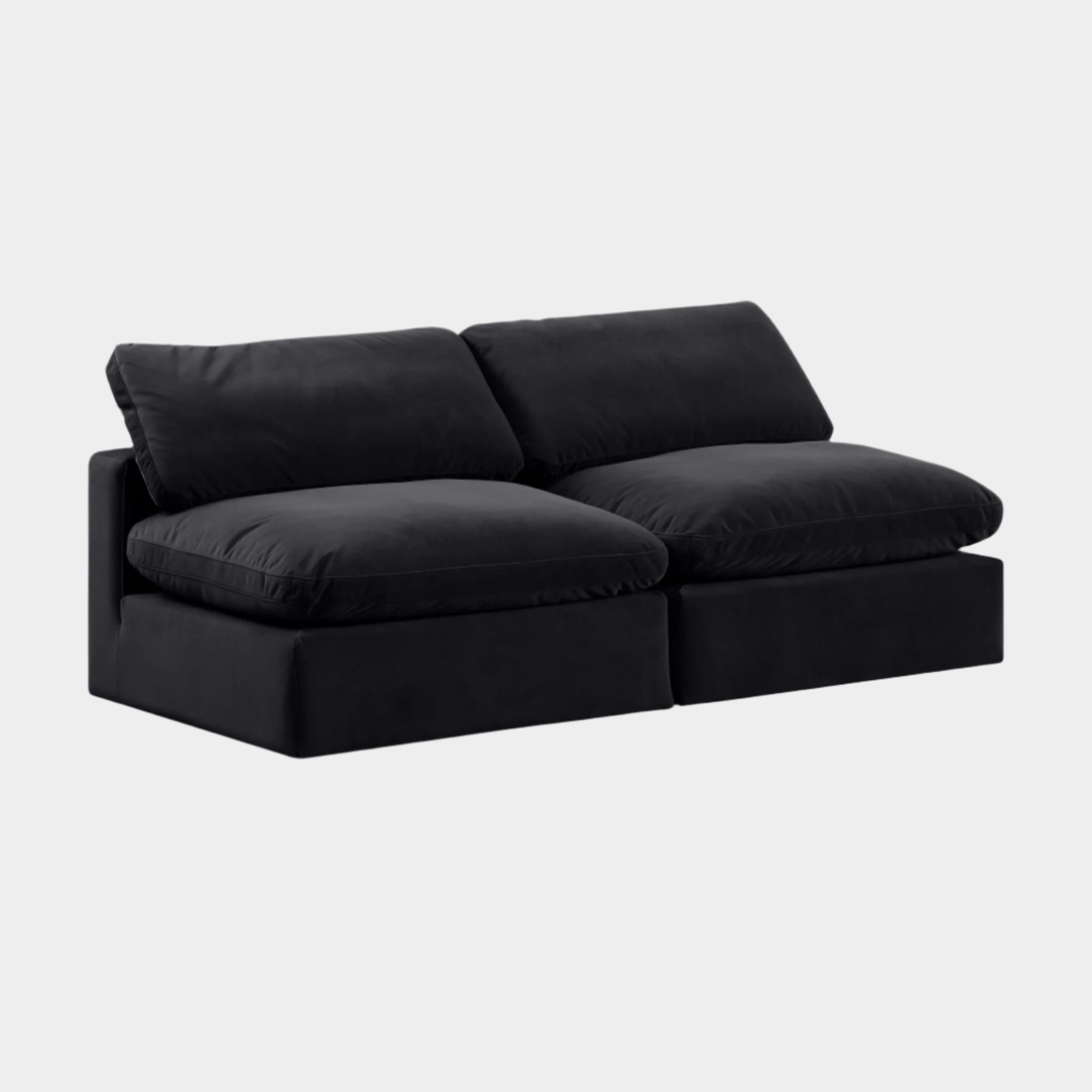 Comfy Velvet Sofa