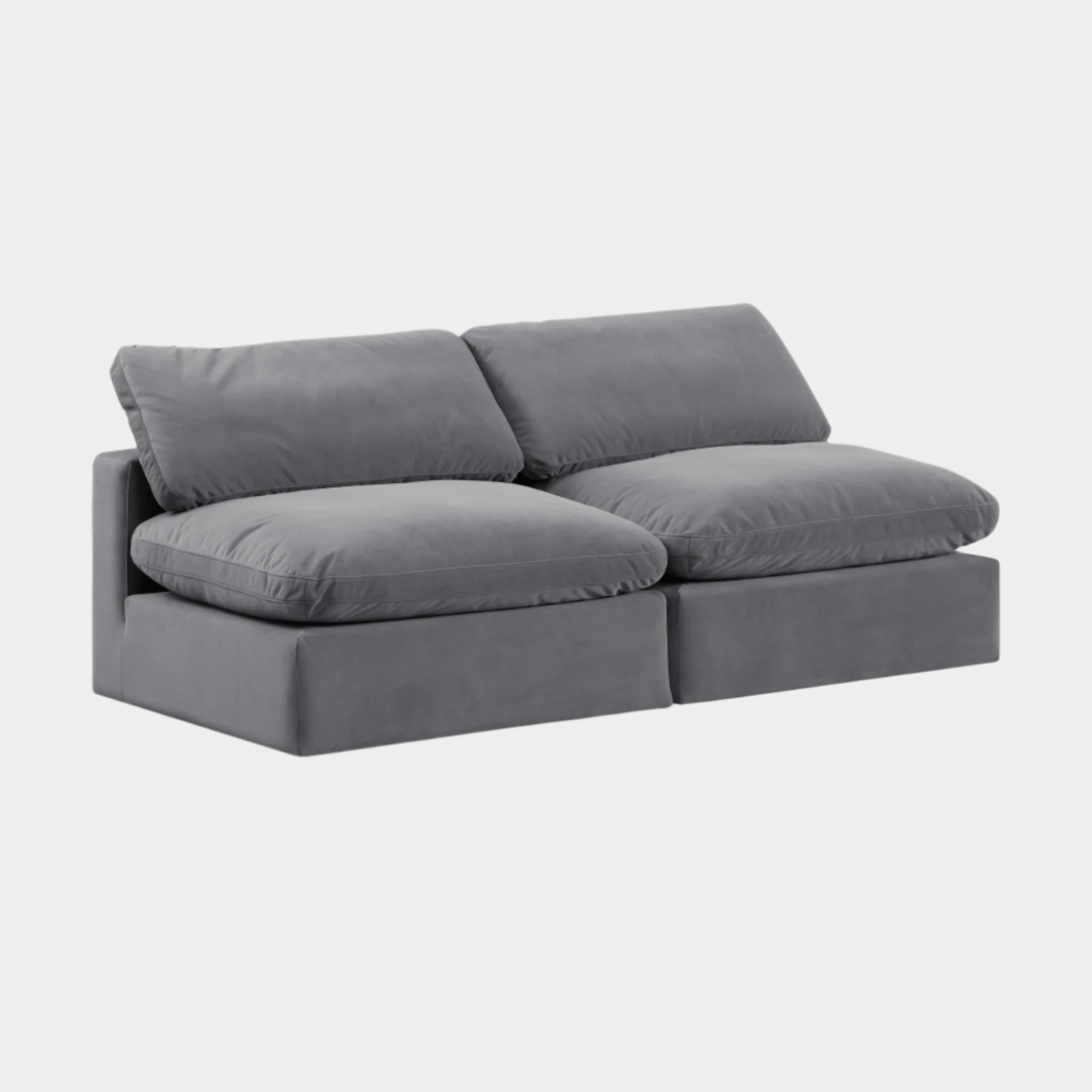 Comfy Velvet Sofa