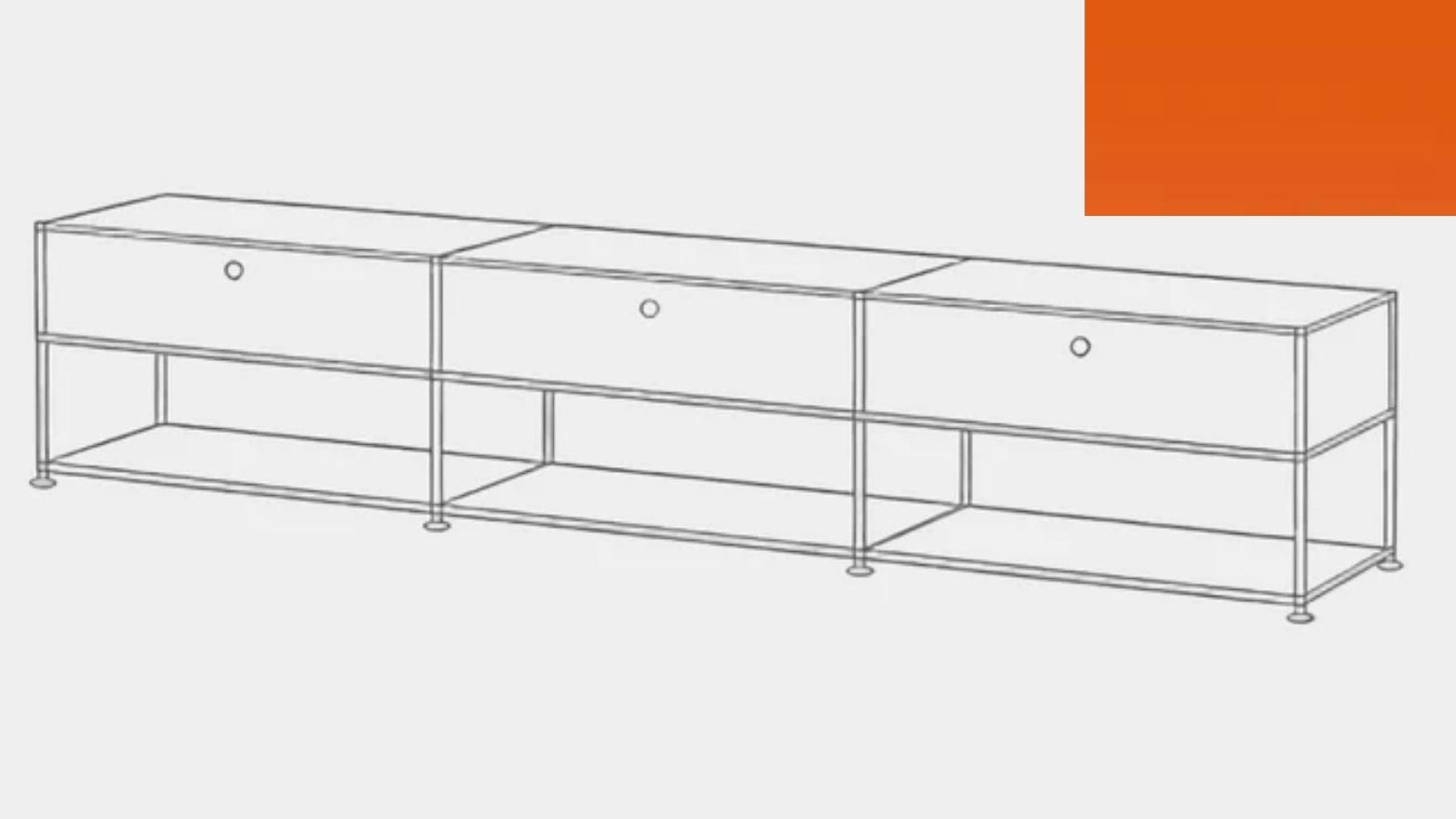 USM Haller Open Media Console