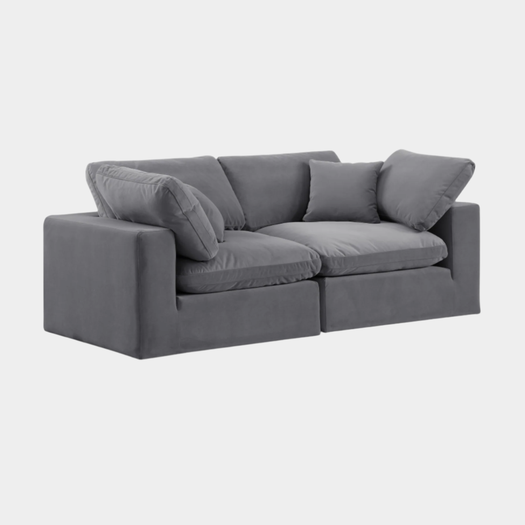 Comfy Velvet Sofa