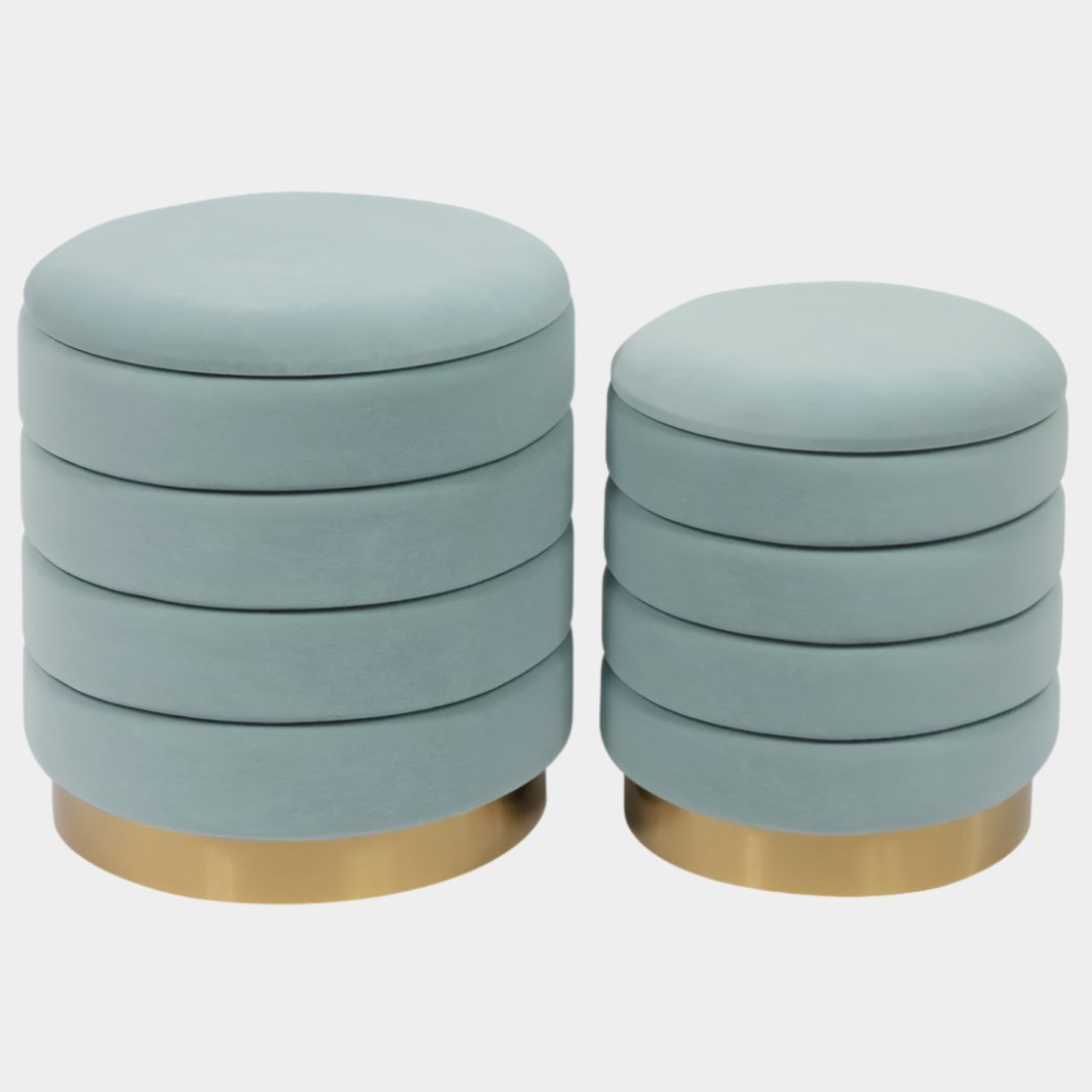 Poufs Saturn - Lot de 2