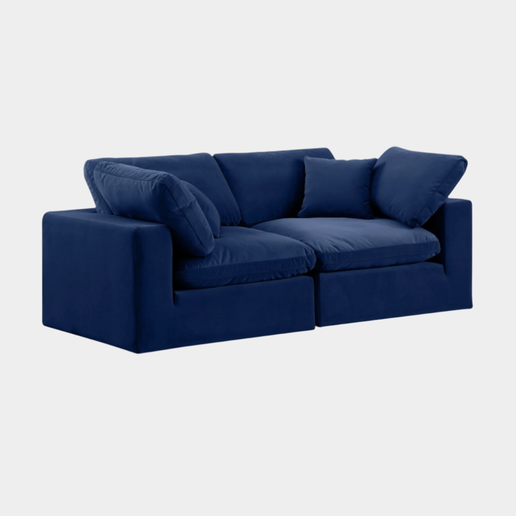 Comfy Velvet Sofa