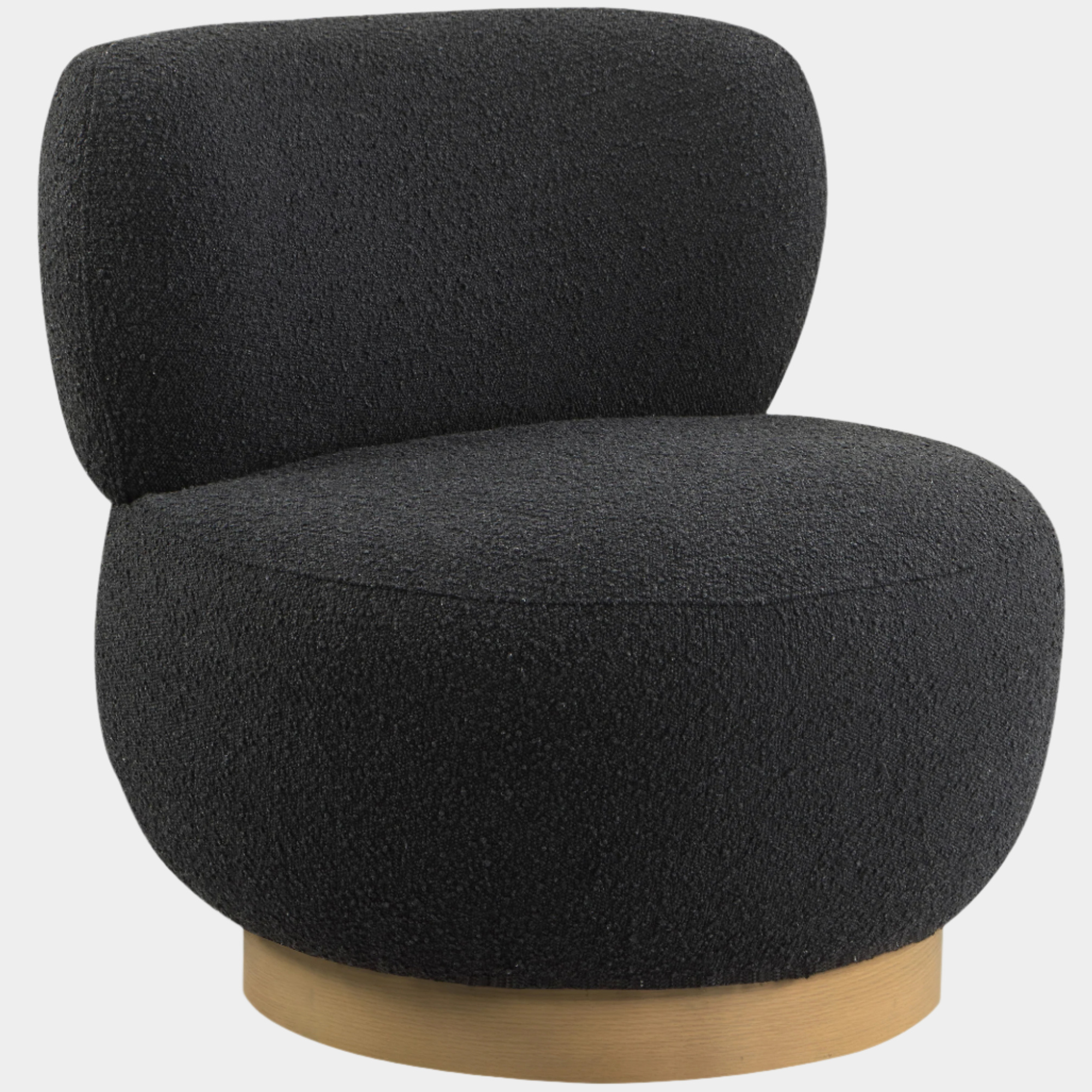 Fauteuil d'appoint rembourré en chenille Vivi 