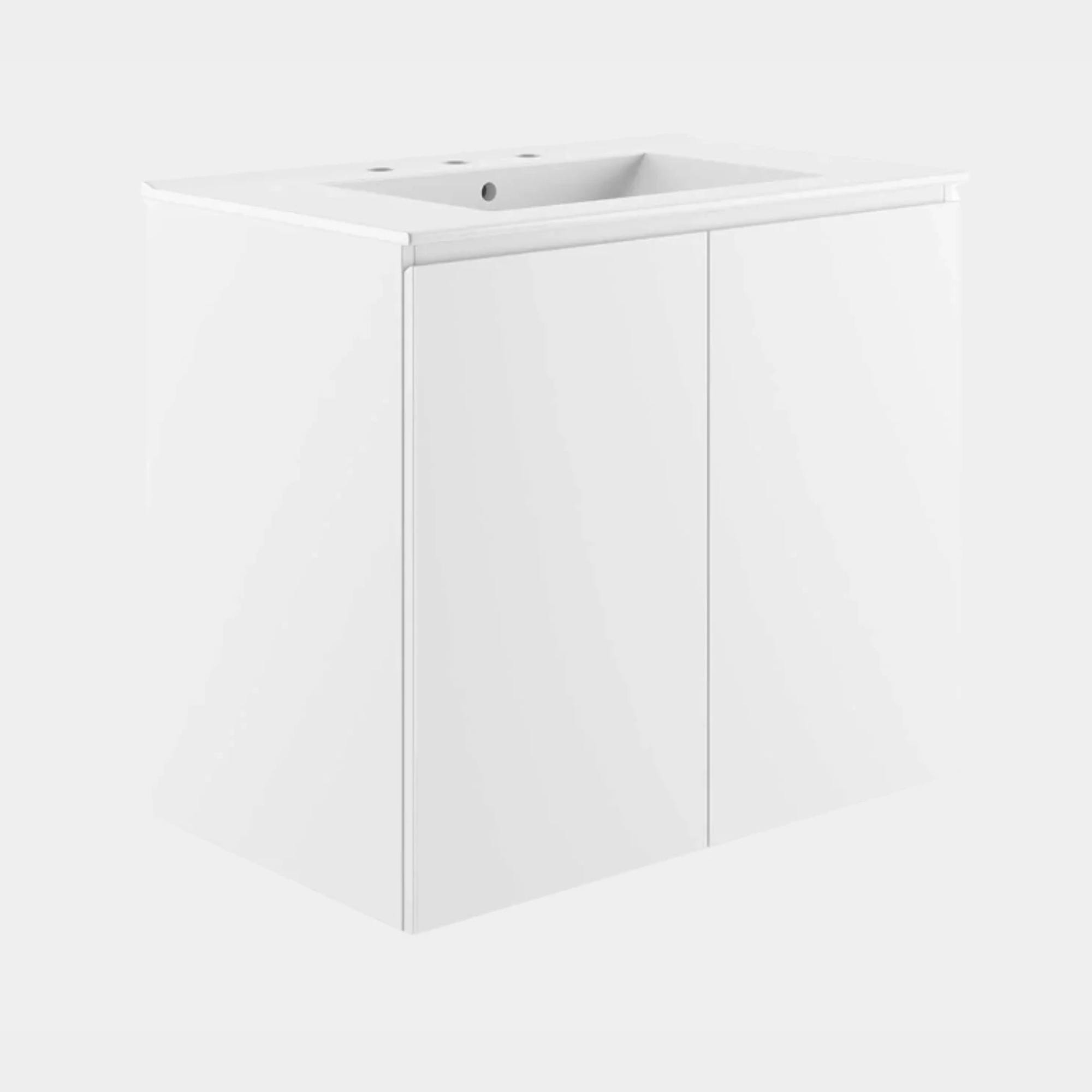 Bryn Wall-Mount Bathroom Vanity Basin Included