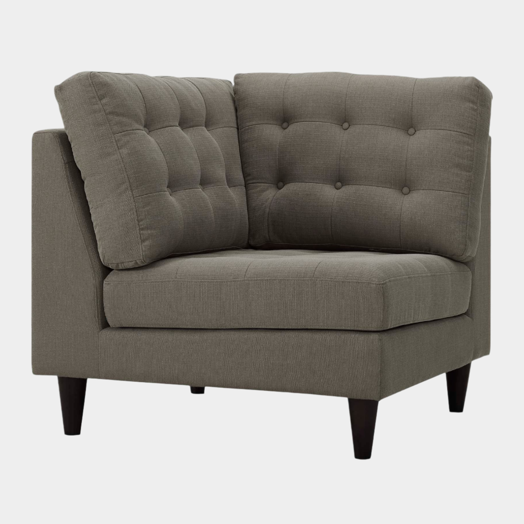 Empress Upholstered Fabric Corner Sofa