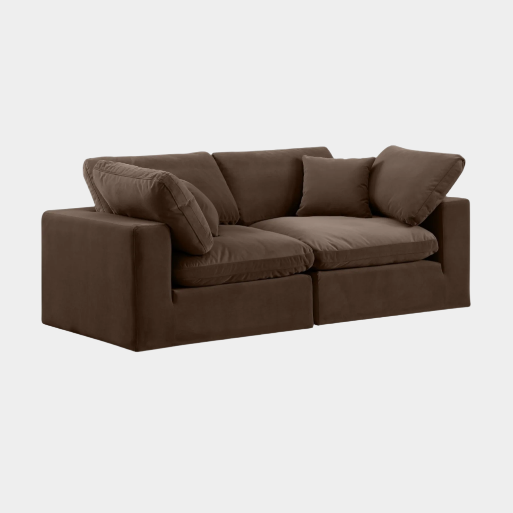 Comfy Velvet Sofa