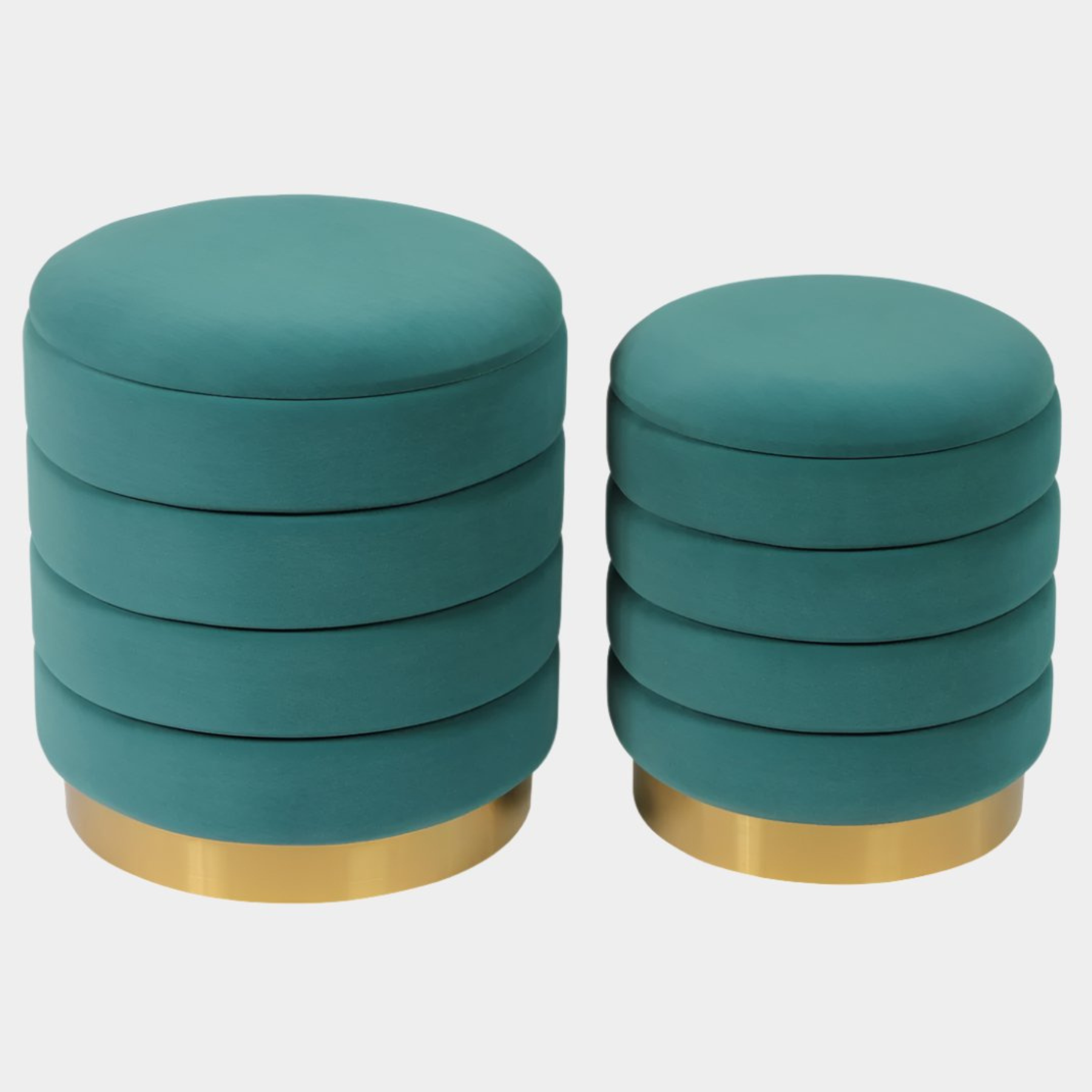 Saturn Ottomans - Set of 2