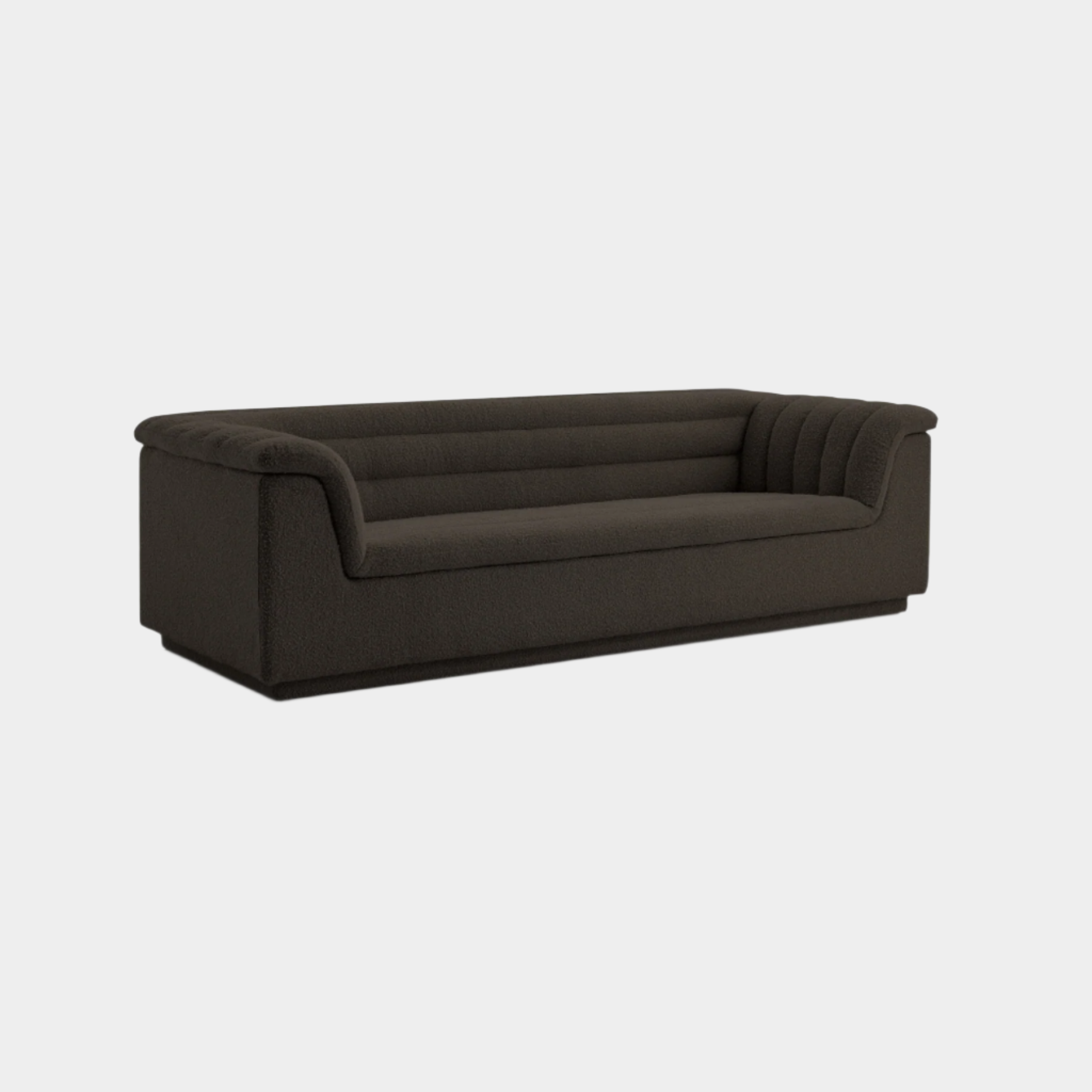 Cascade Boucle Fabric Sofa