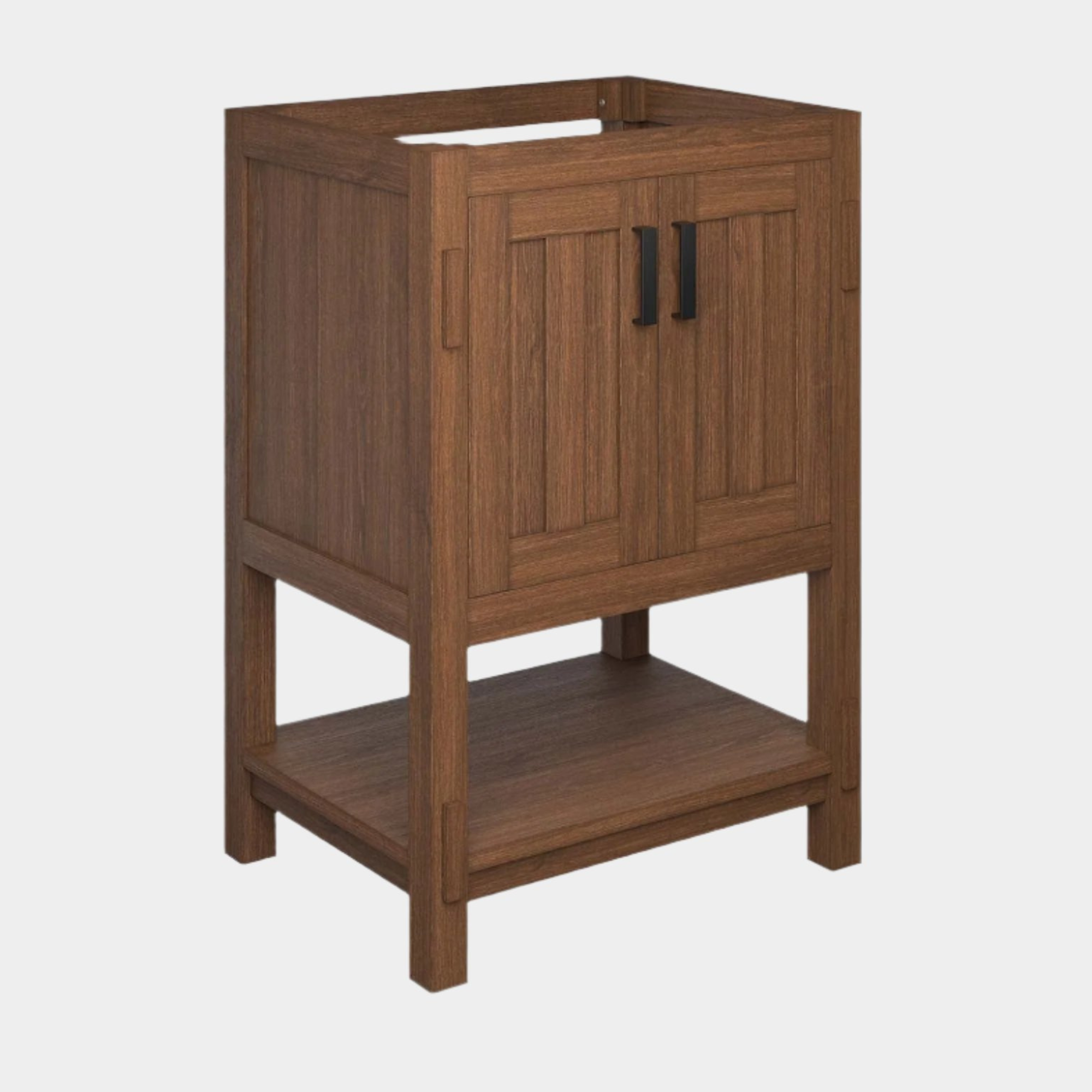 Ashlyn Wood Bathroom Cabinet Basin Not Included