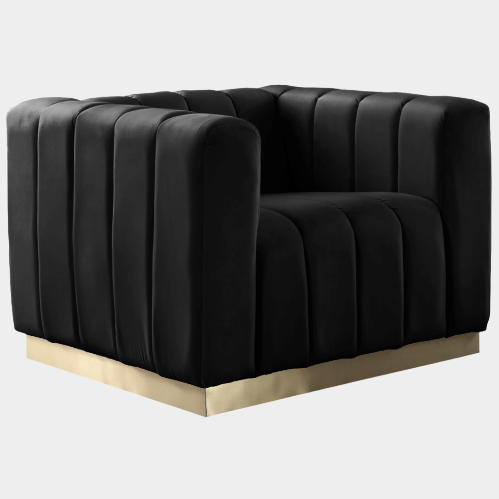 Marlon Velvet Upholstered Chair