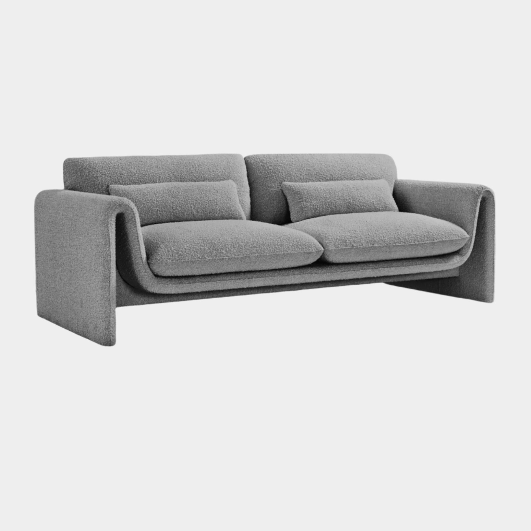 Stylus Boucle Fabric Sofa