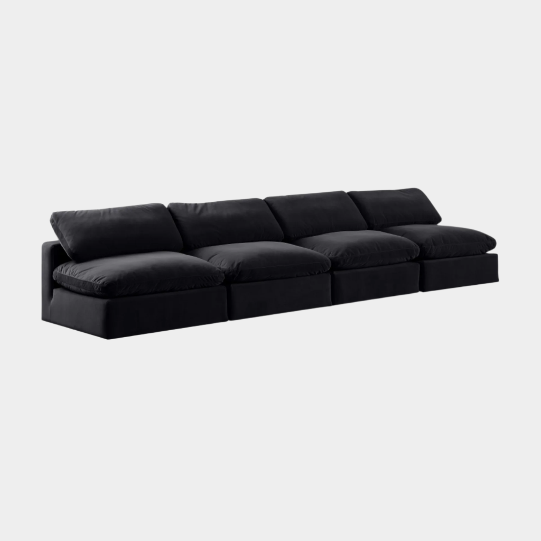 Comfy Velvet Sofa