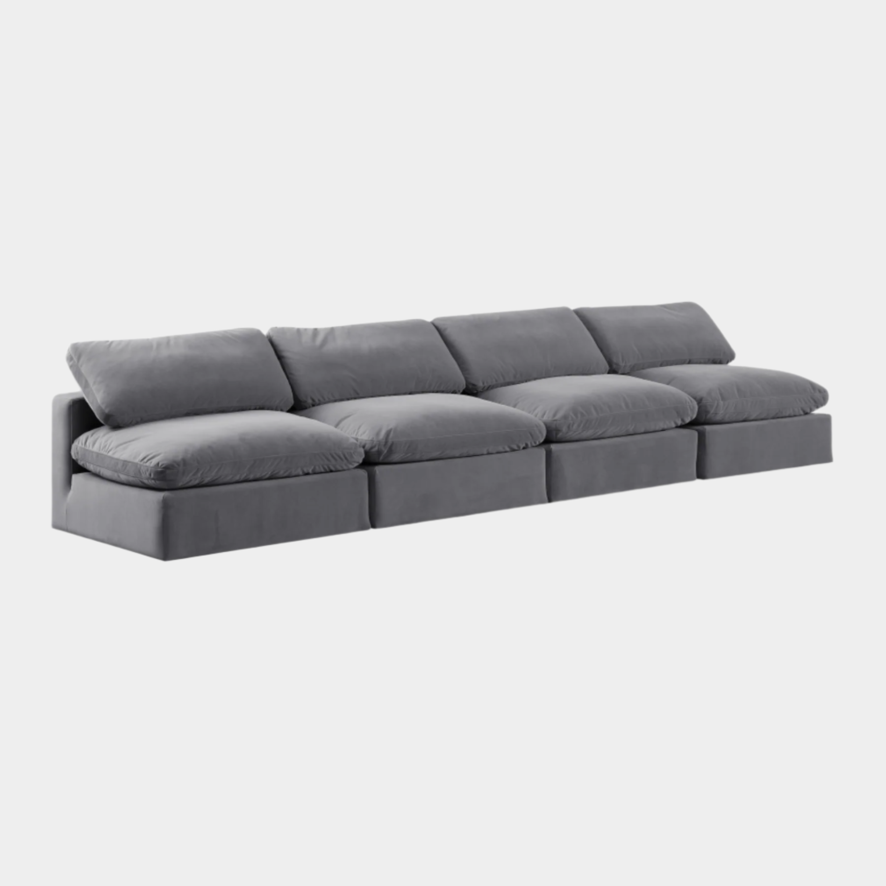 Comfy Velvet Sofa