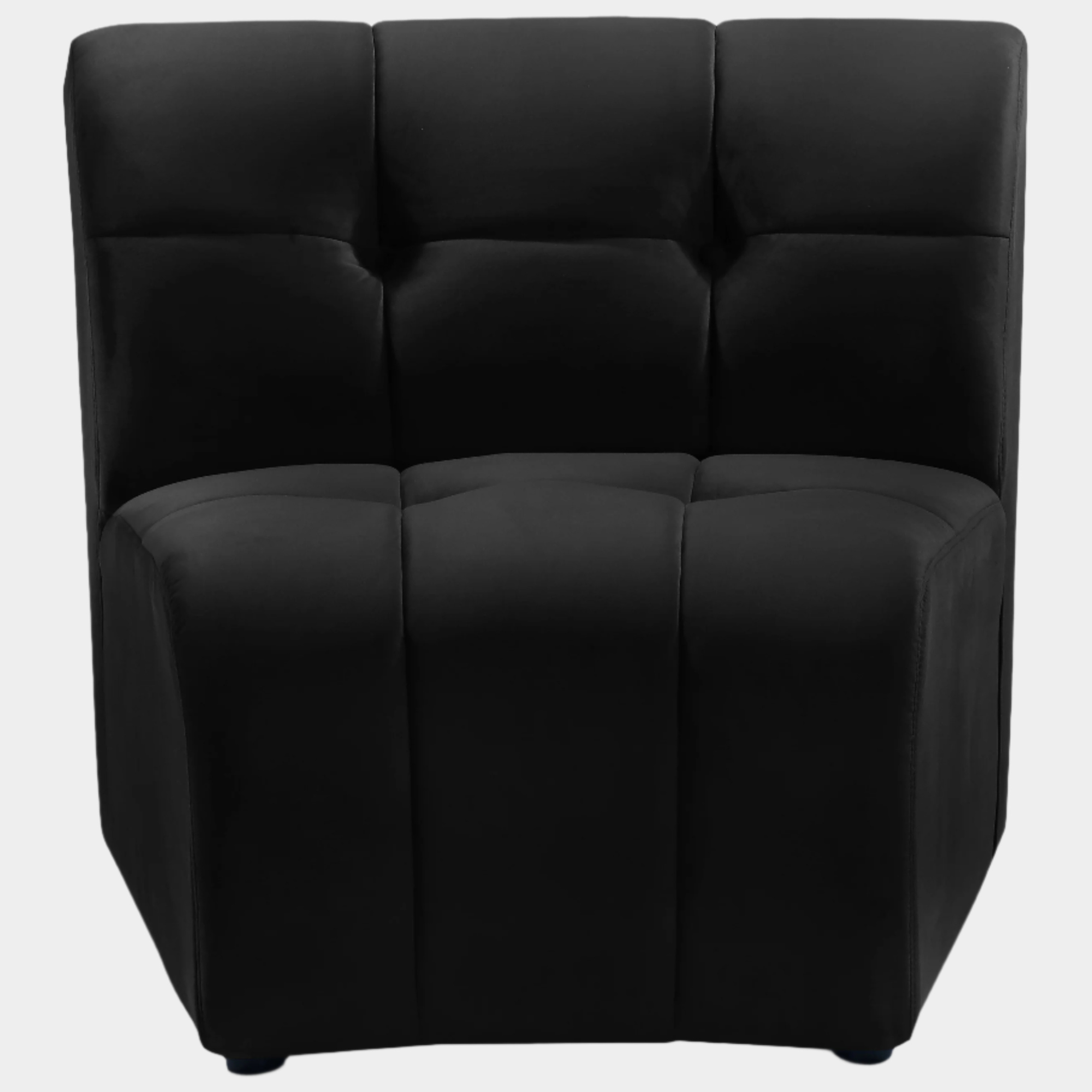 Fauteuil d'appoint rembourré en chenille Vivi 