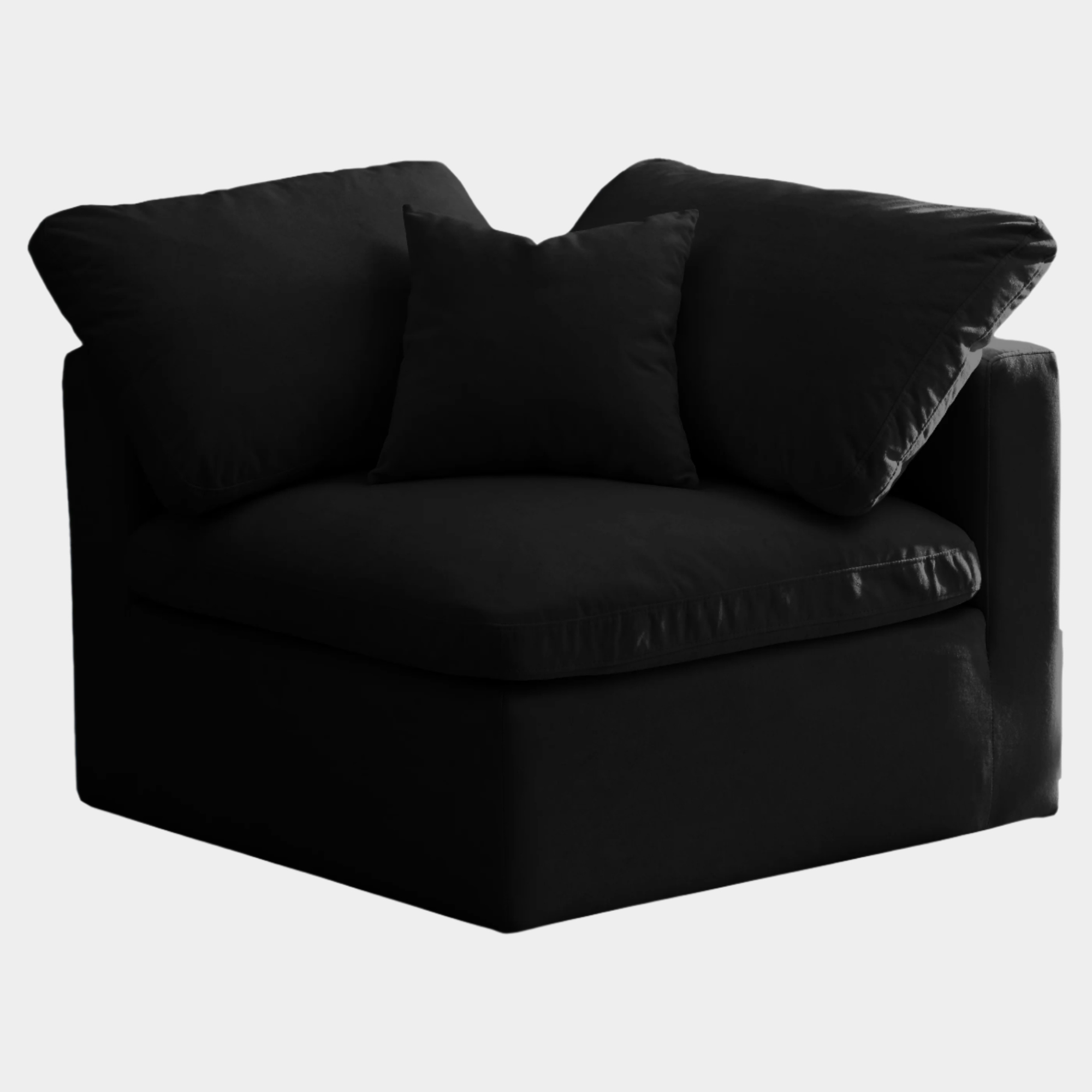 Fauteuil d'appoint rembourré en chenille Vivi 