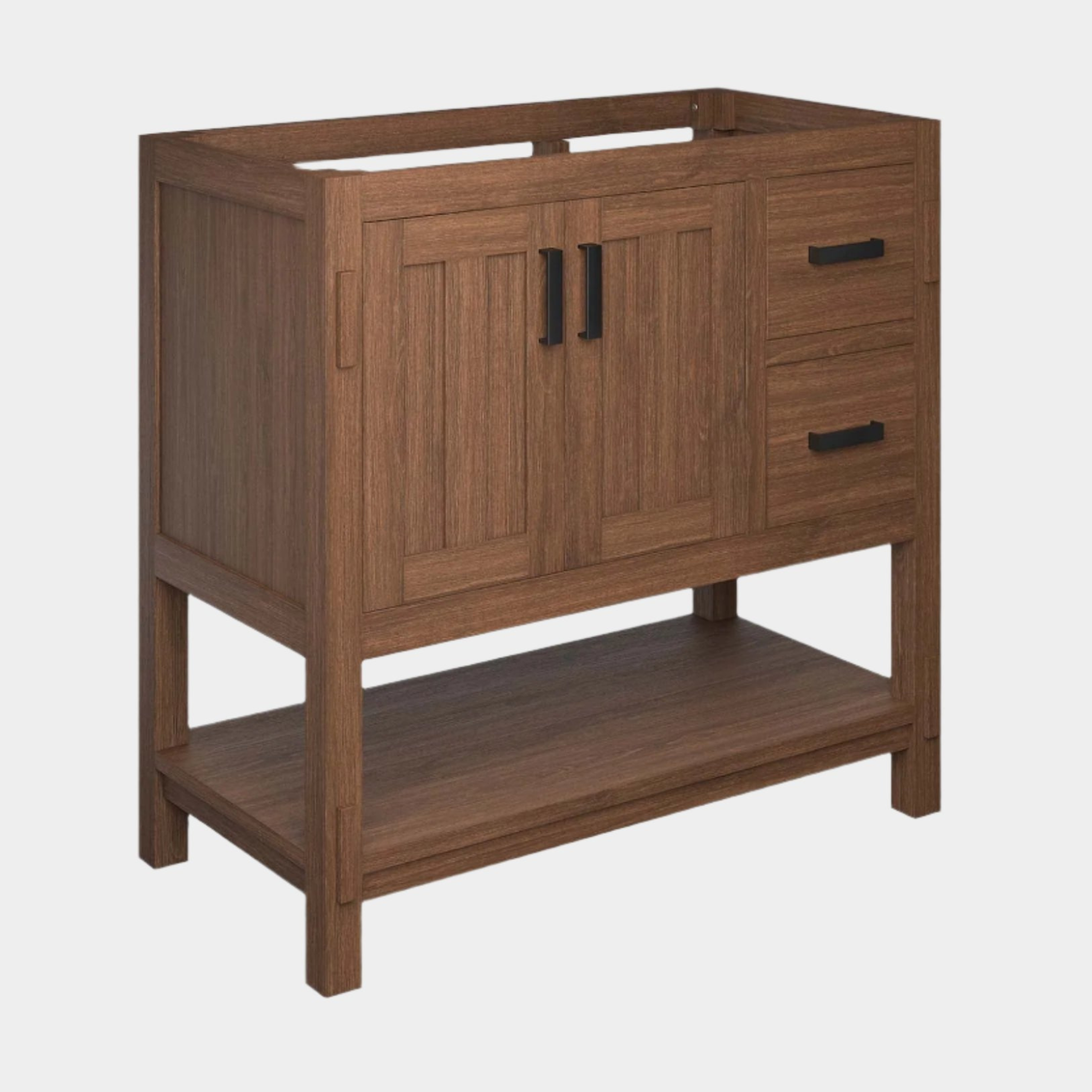 Ashlyn Wood Bathroom Cabinet Basin Not Included