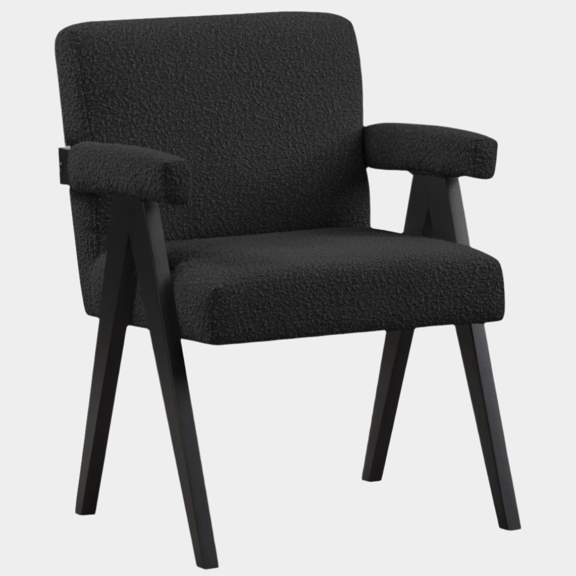 Fauteuil d'appoint rembourré en chenille Vivi 
