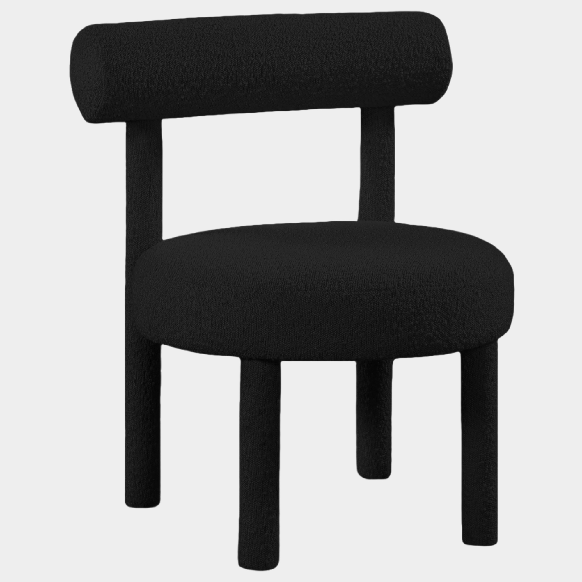 Fauteuil d'appoint rembourré en chenille Vivi 