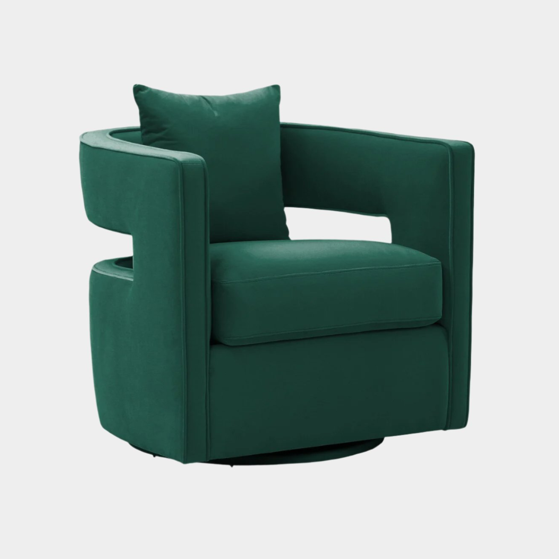 Kennedy Forest Green Swivel Chair