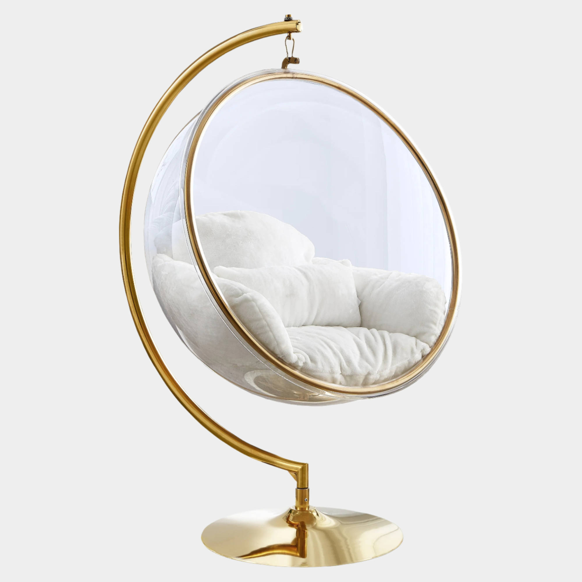 Fauteuil d'appoint rembourré en chenille Vivi 