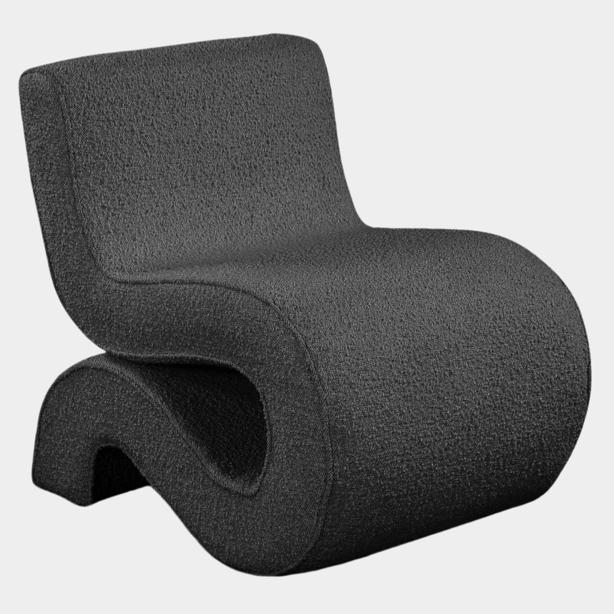 Fauteuil d'appoint rembourré en chenille Vivi 