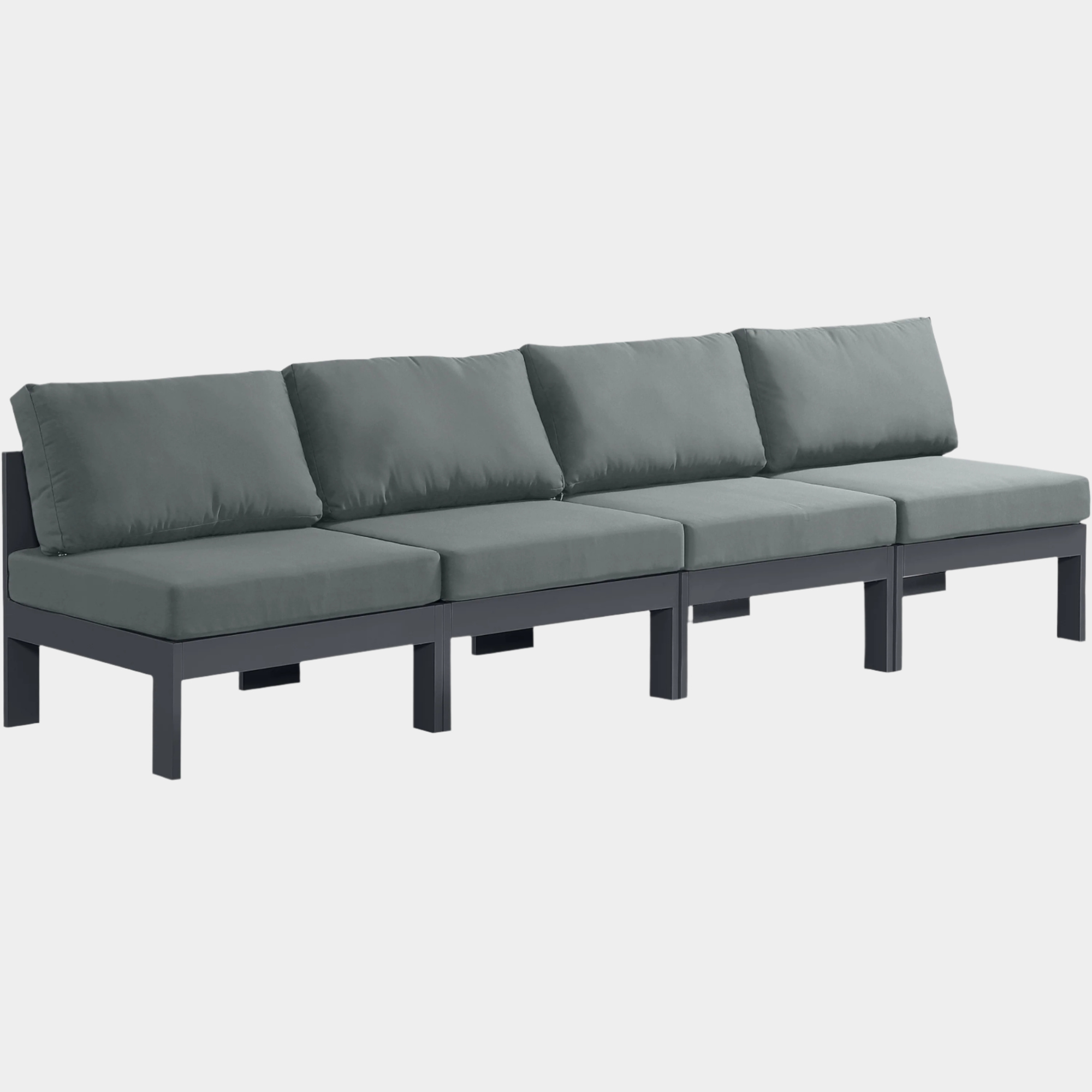 Chaise longue en tissu Orian Teddy