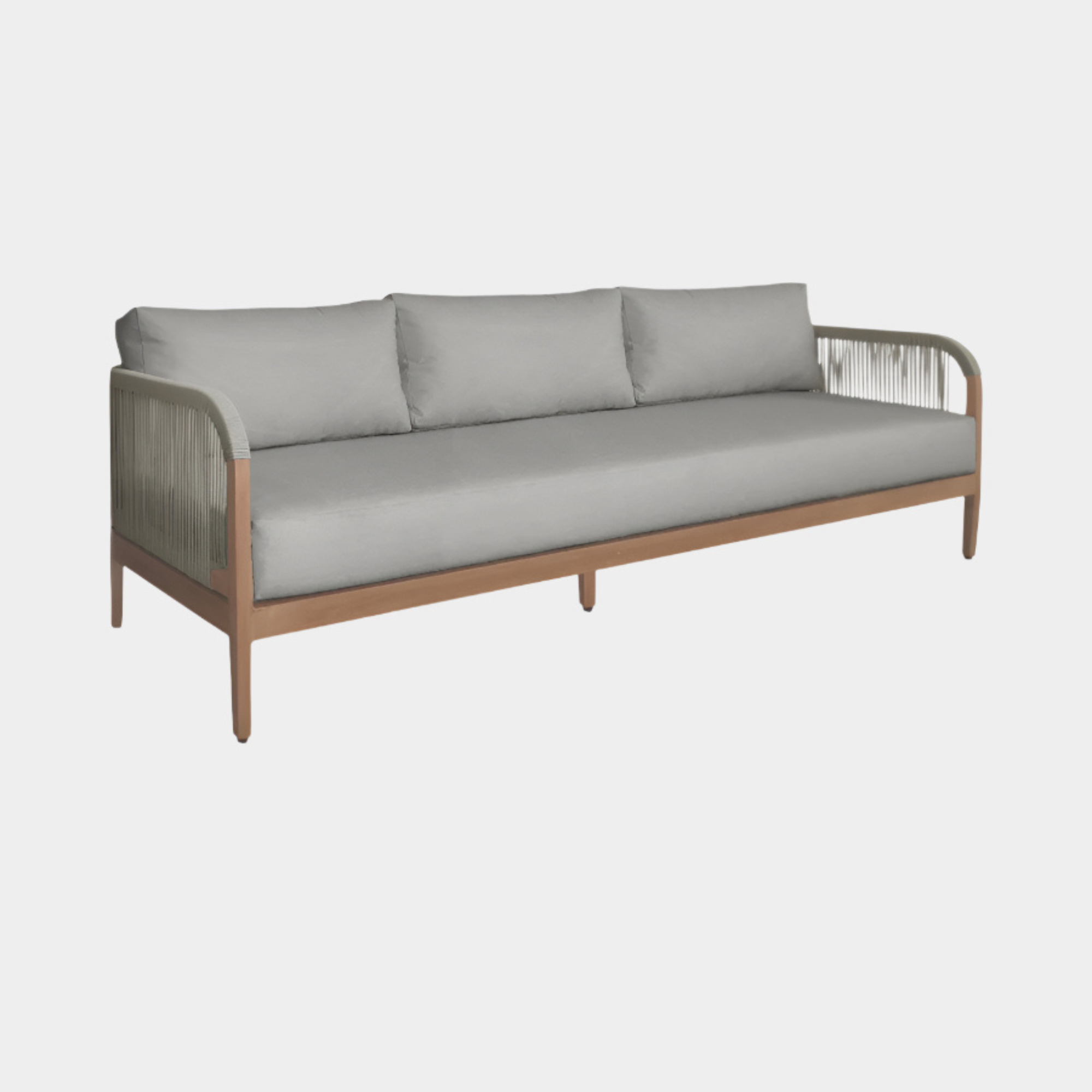 Chaise longue en tissu Orian Teddy