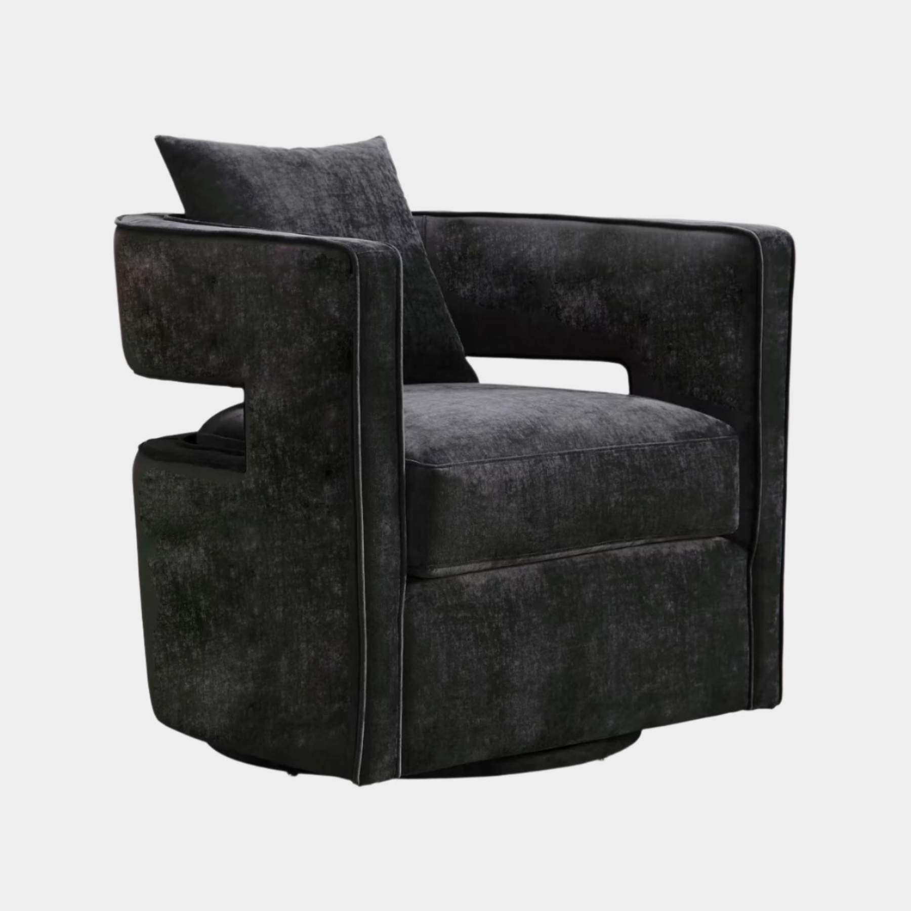 Kennedy Black Swivel Chair