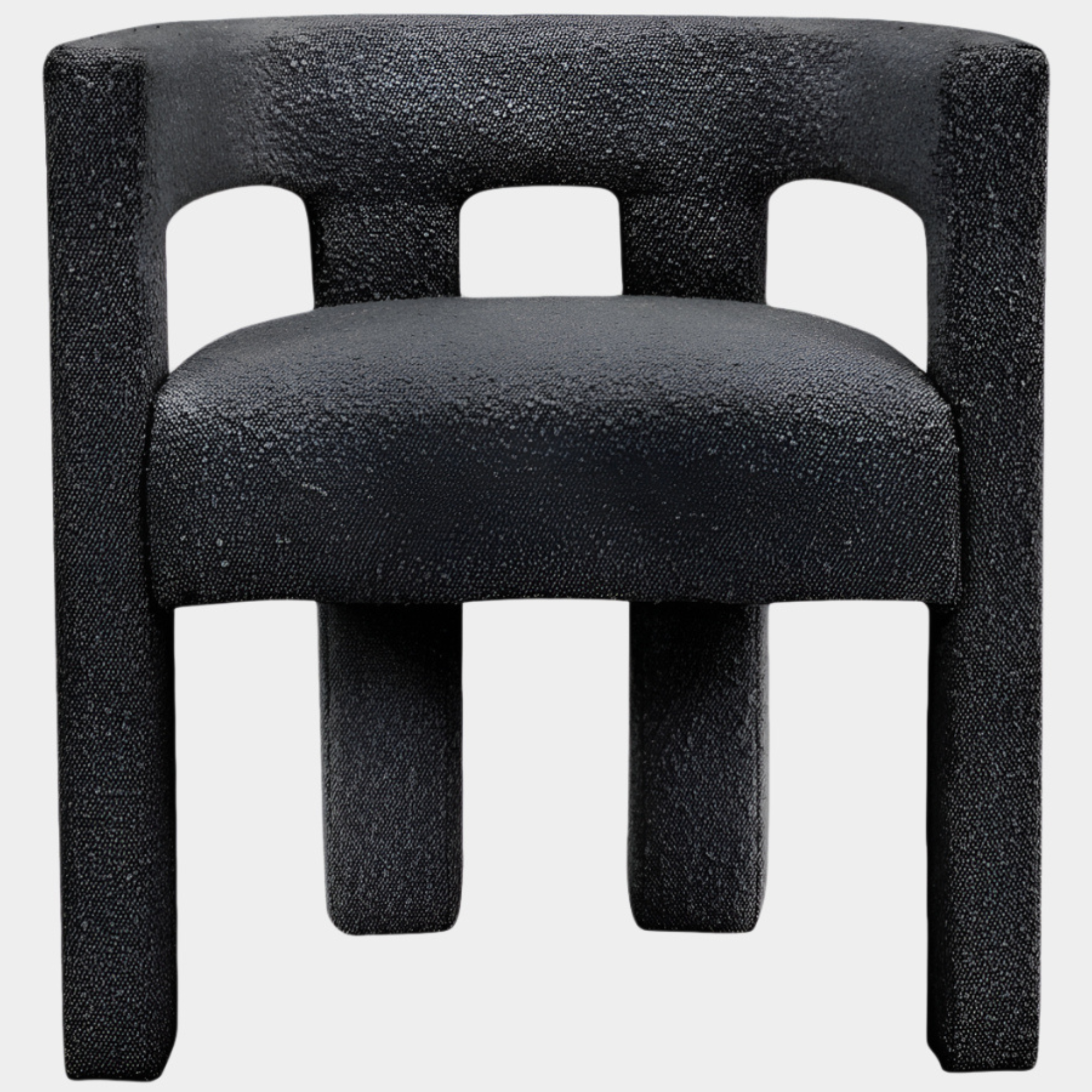 Fauteuil d'appoint rembourré en chenille Vivi 