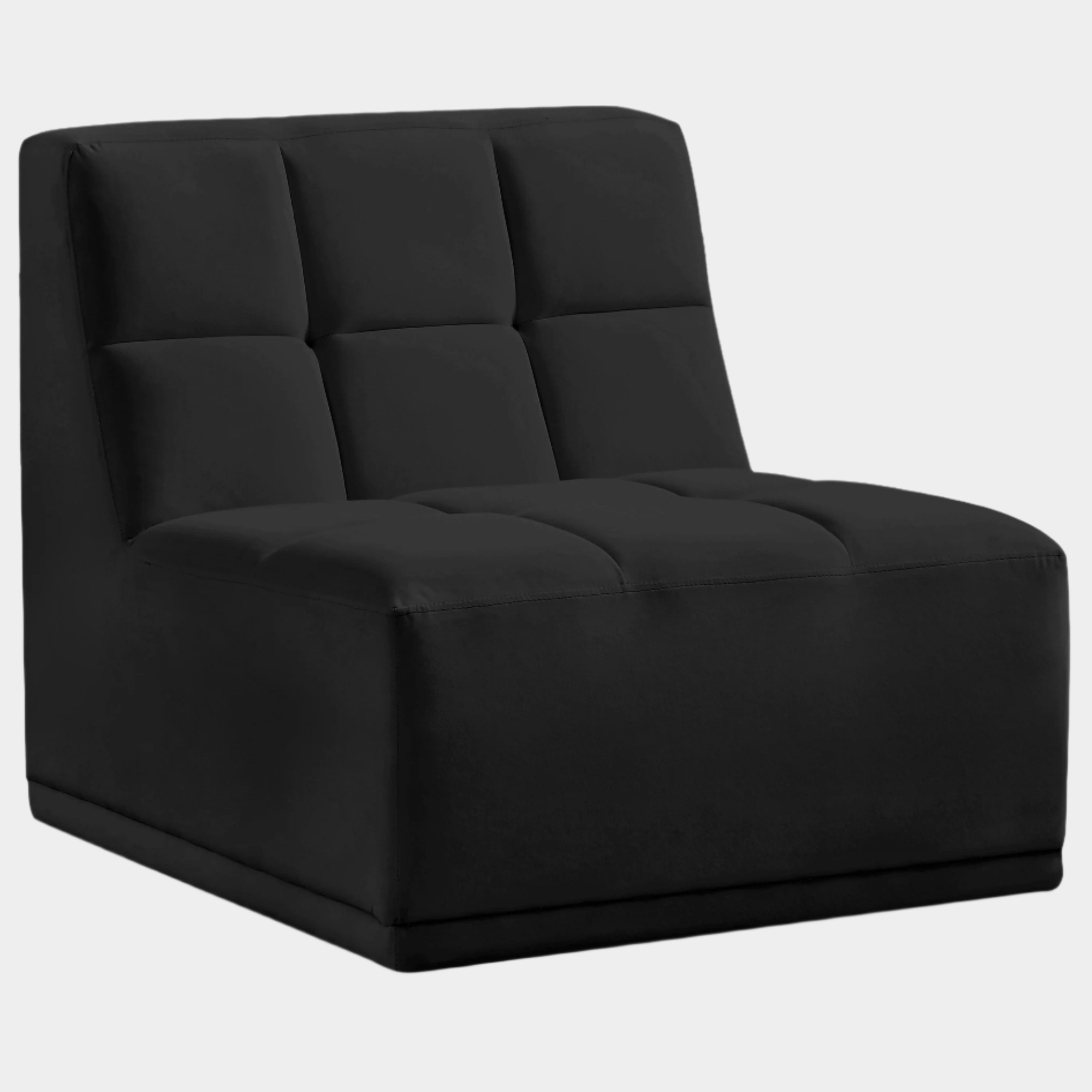 Fauteuil d'appoint rembourré en chenille Vivi 