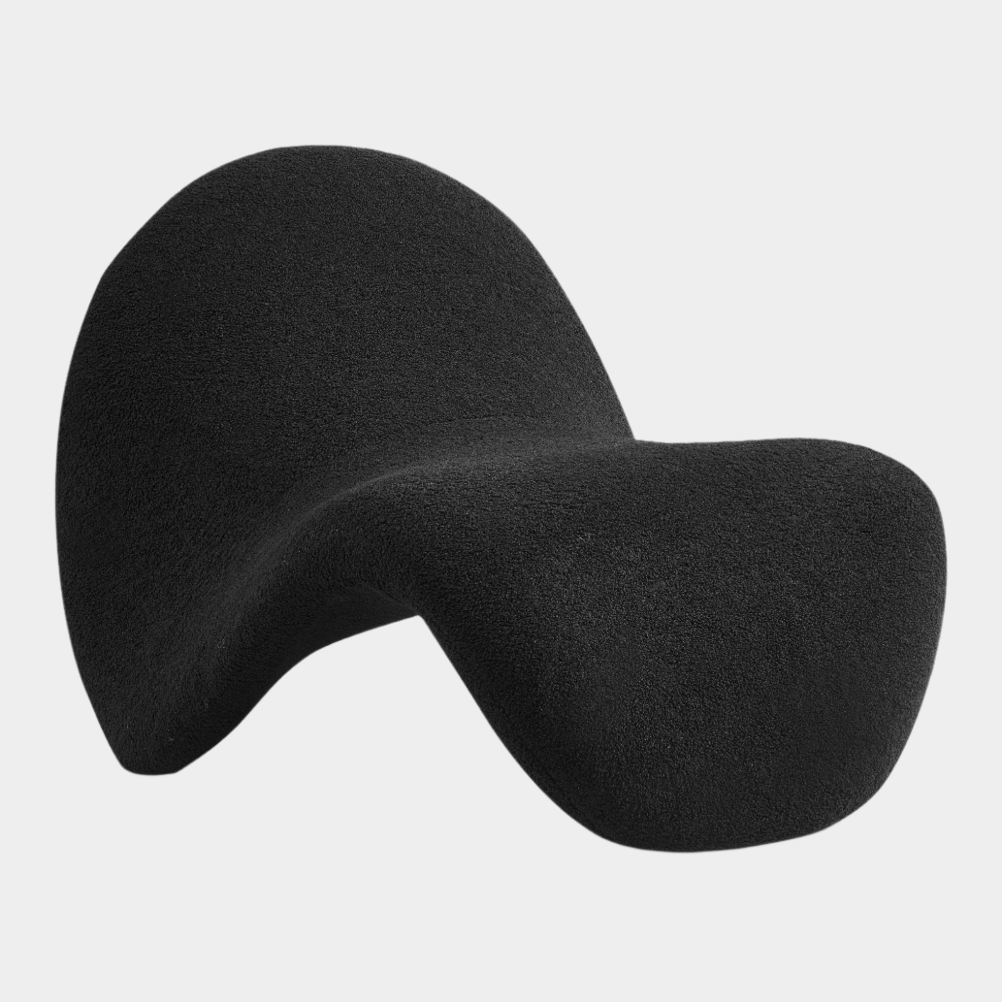Fauteuil d'appoint rembourré en chenille Vivi 