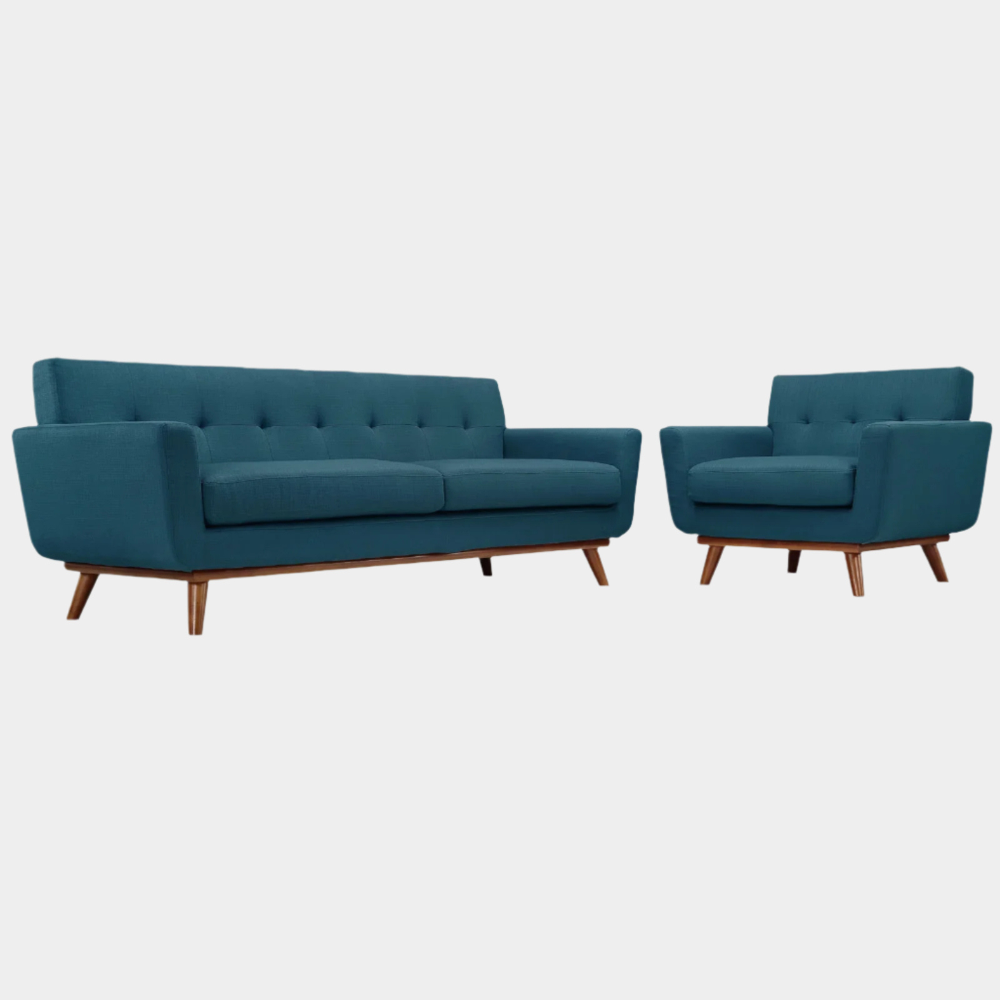 Chaise sans accoudoirs rembourrée en duvet Commix