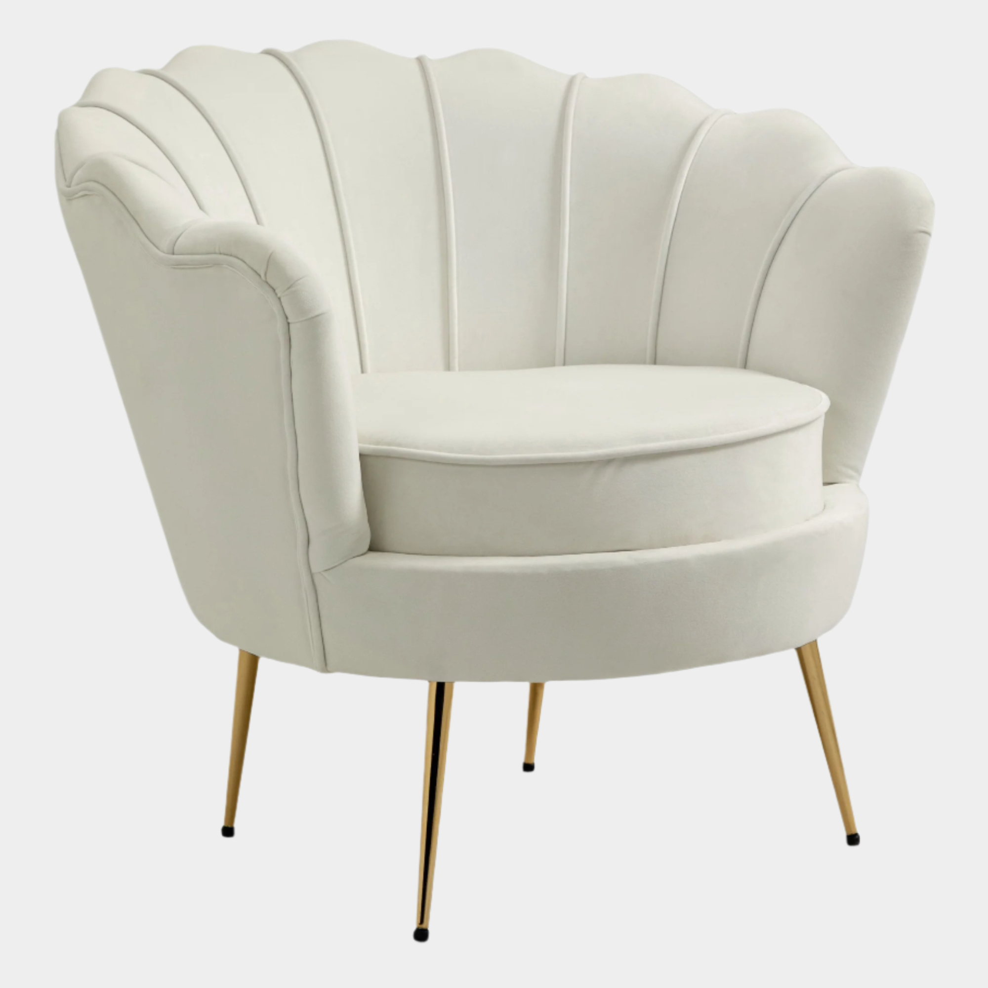 Gardenia Velvet Upholstered Chair