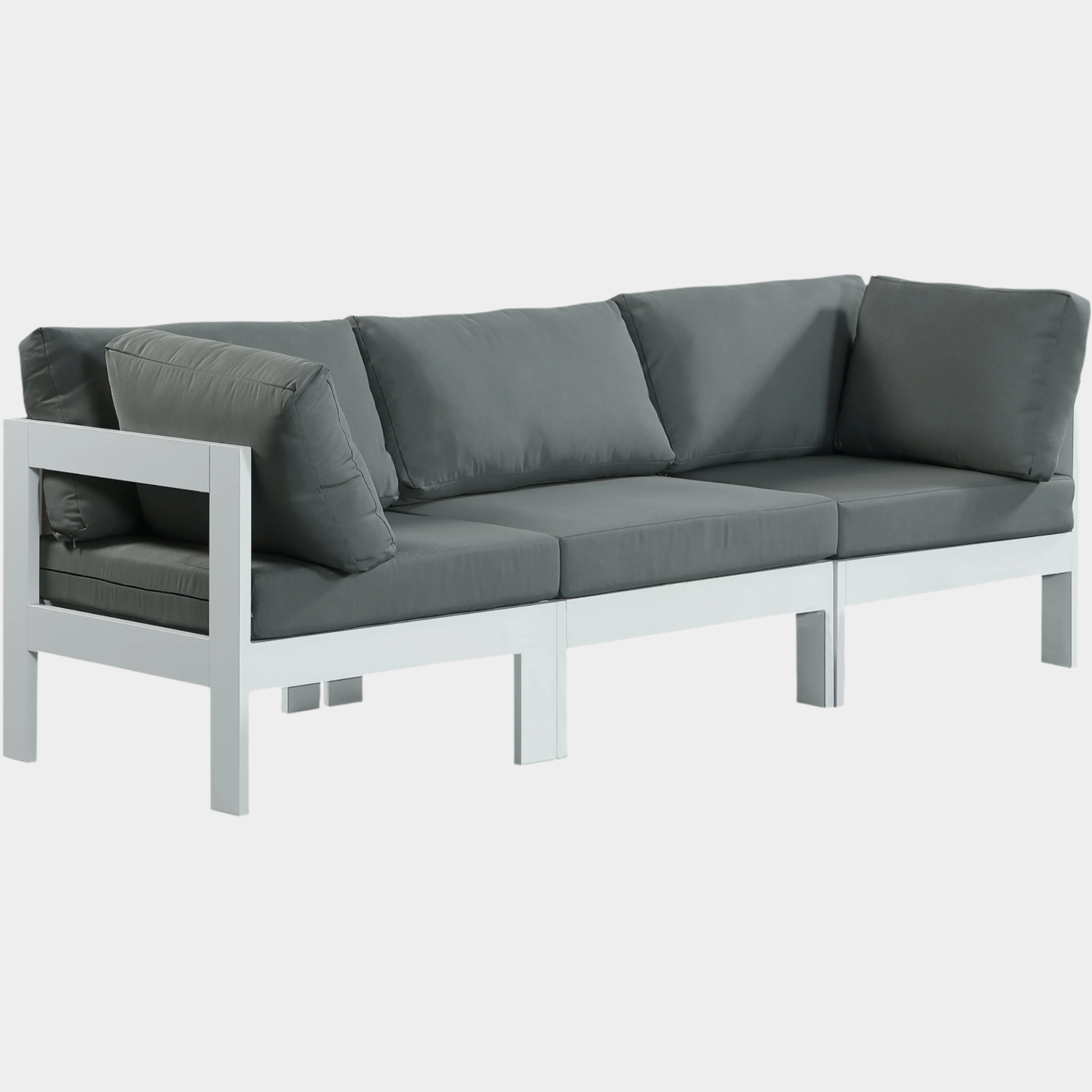 Chaise longue en tissu Orian Teddy