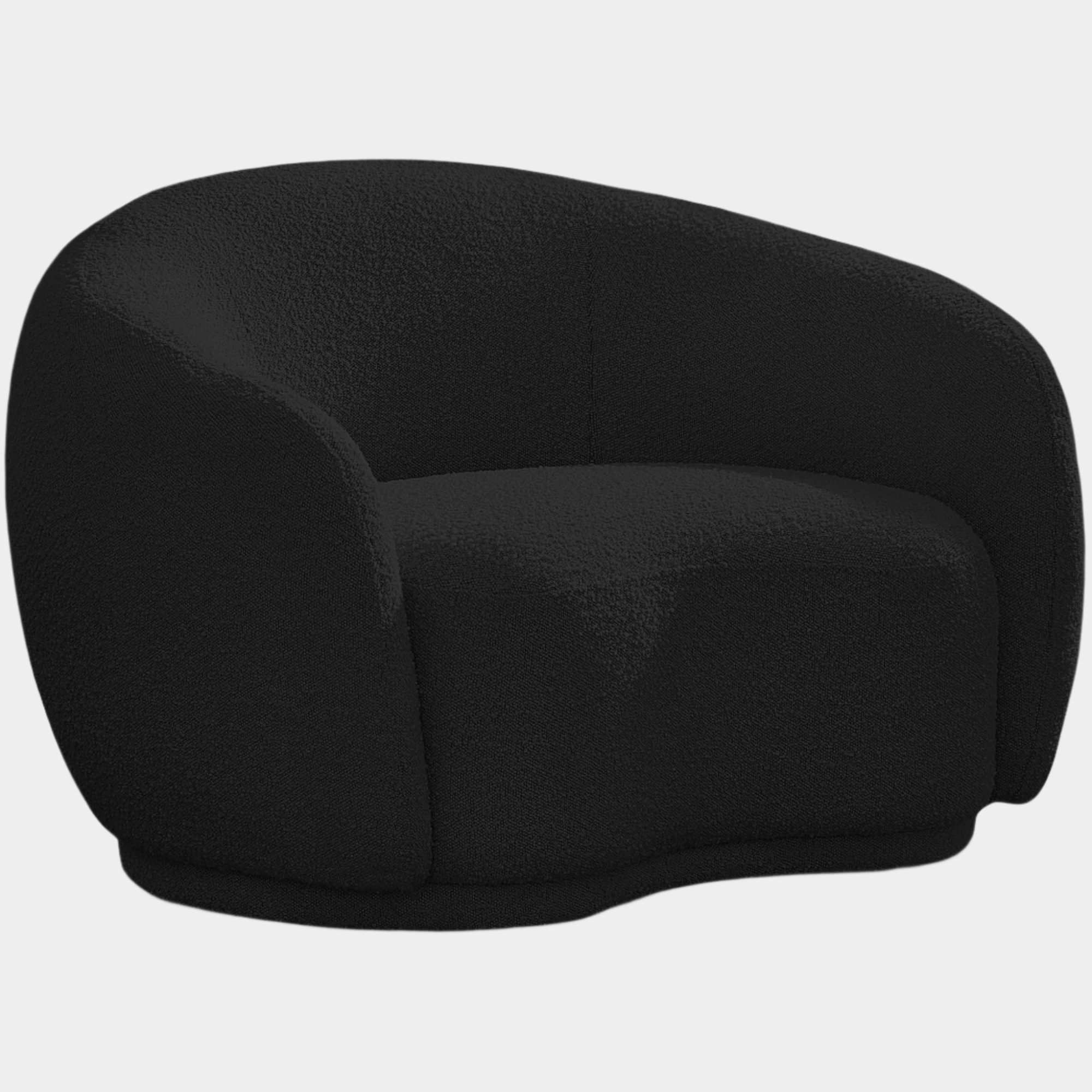 Hyde Boucle Fabric Upholstered Chair