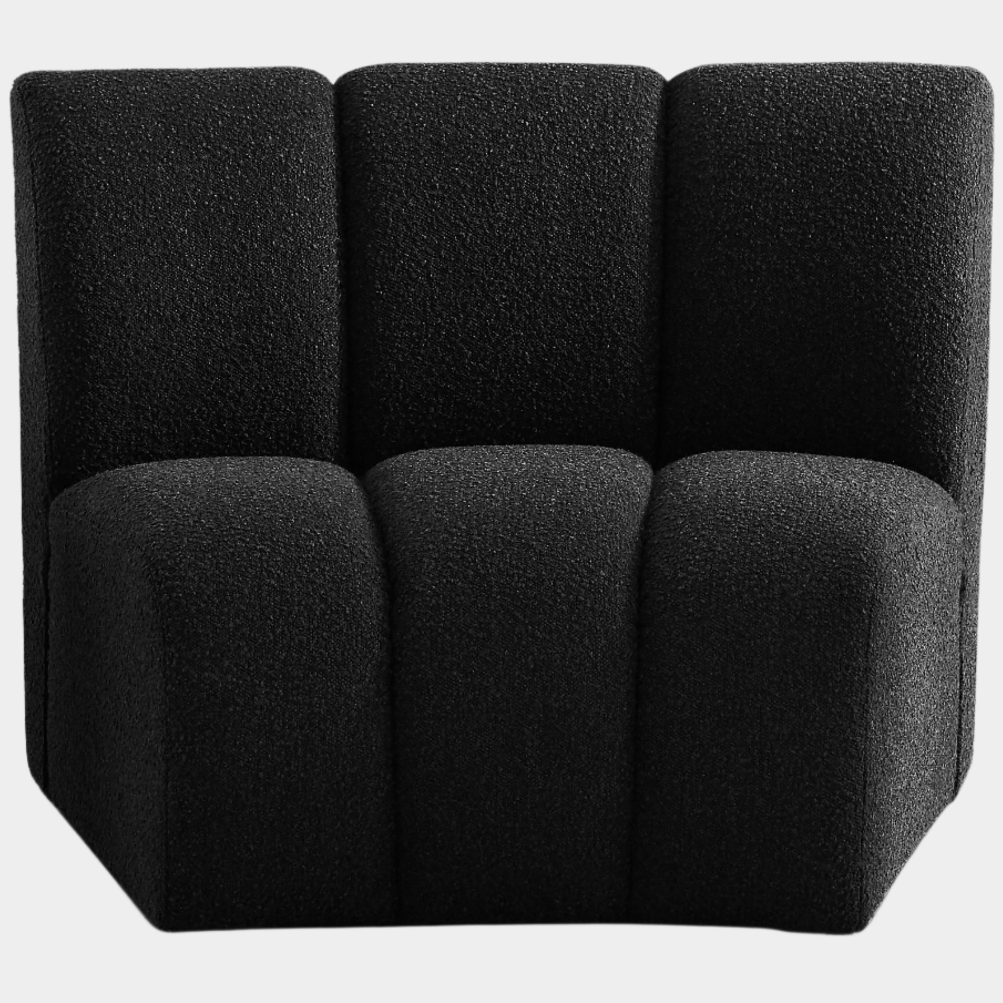 Fauteuil d'appoint rembourré en chenille Vivi 