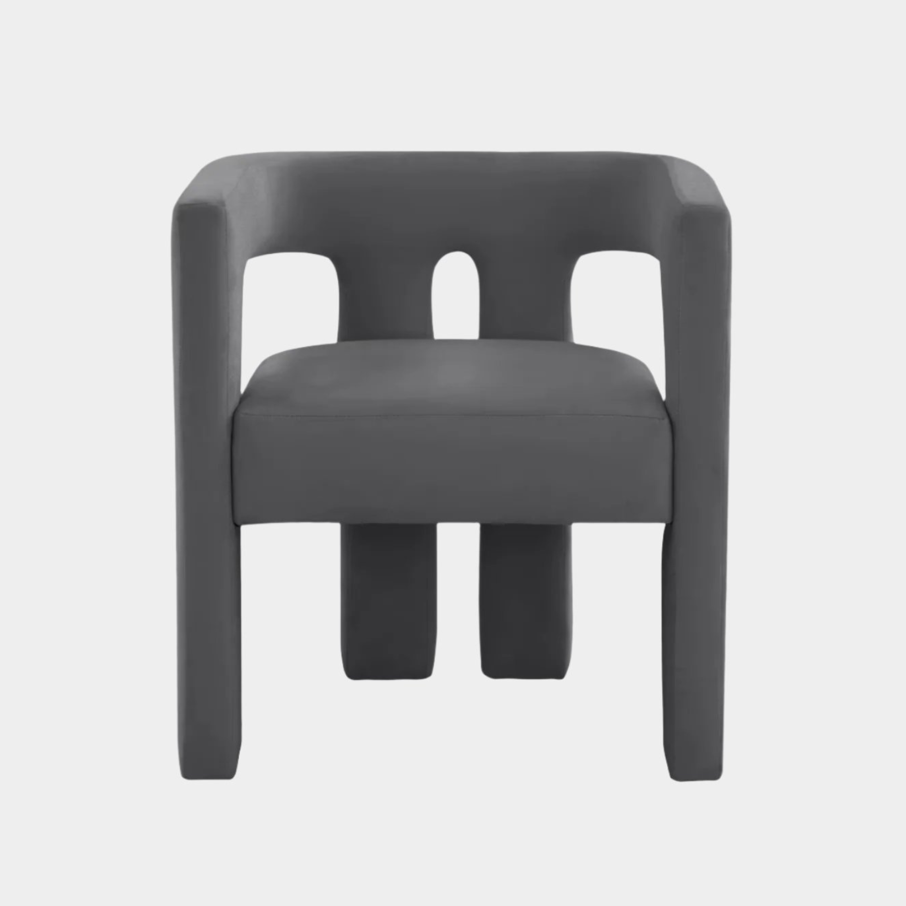 Sloane Dark Grey Velvet Chair