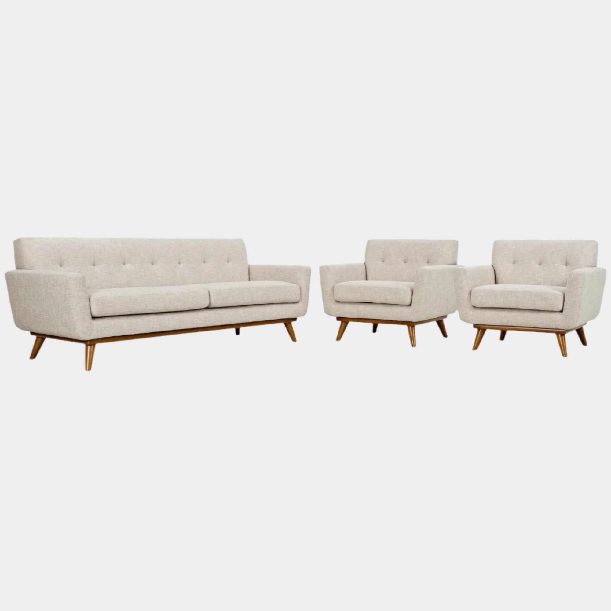 Chaise sans accoudoirs rembourrée en duvet Commix
