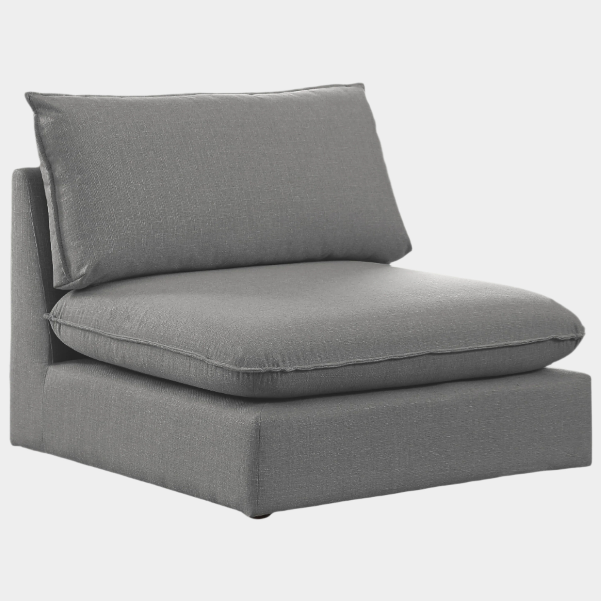 Fauteuil d'appoint rembourré en chenille Vivi 