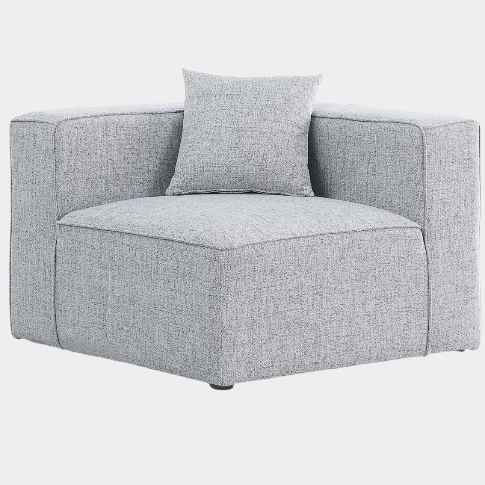 Fauteuil d'appoint rembourré en chenille Vivi 