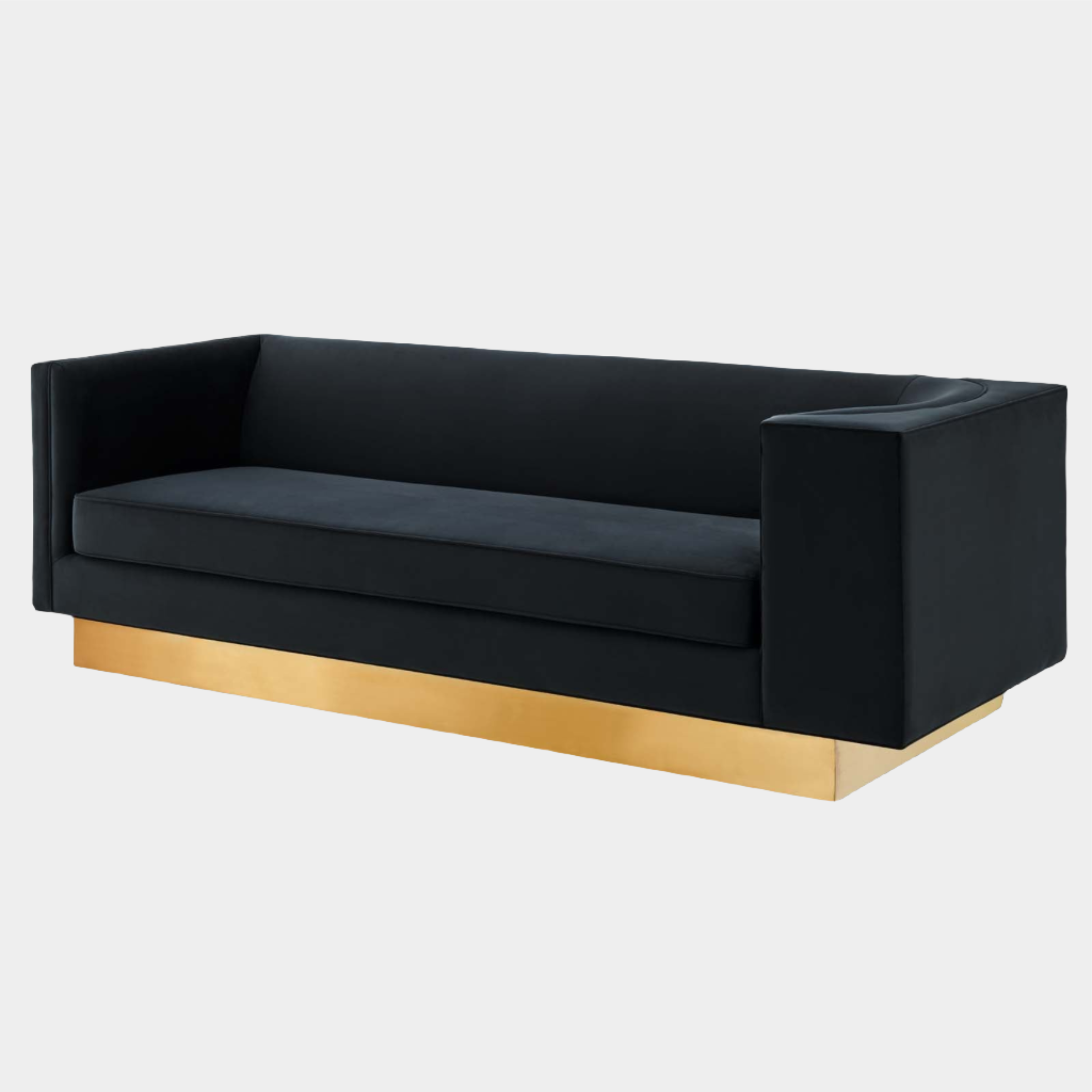 Caliber Performance Velvet Sofa