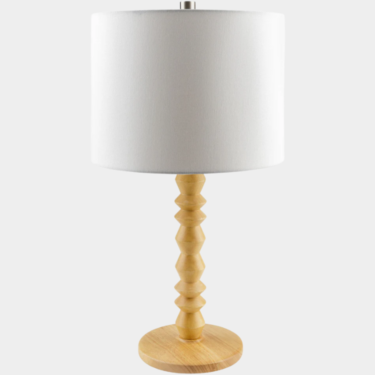 Padauk Accent Table Lamp