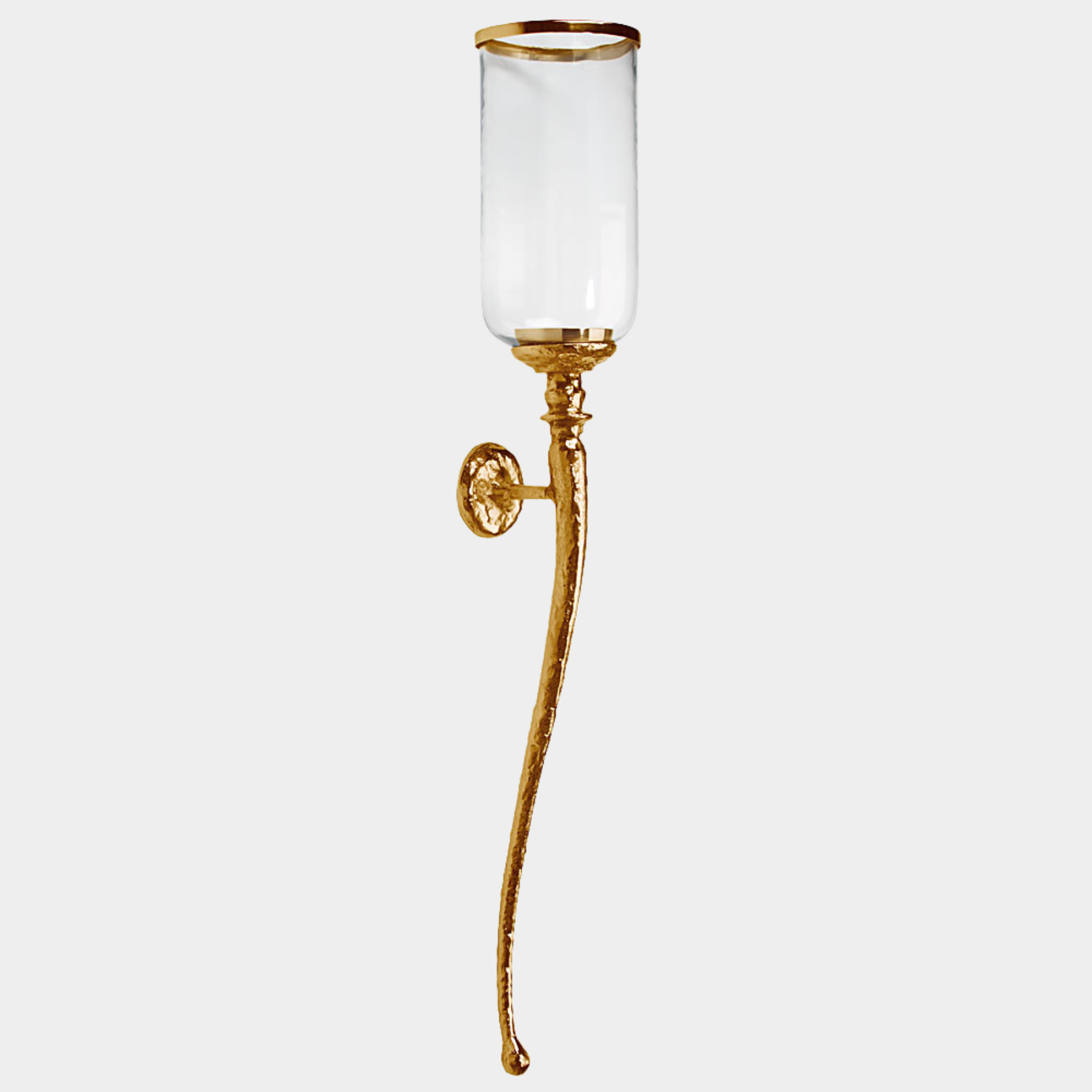 XC-22404G Gold Wall Candle Holder