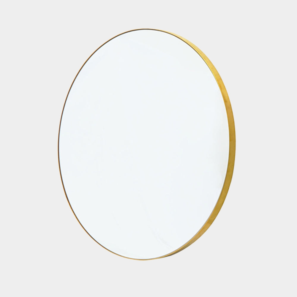 Wall Mirror: Brushed Gold