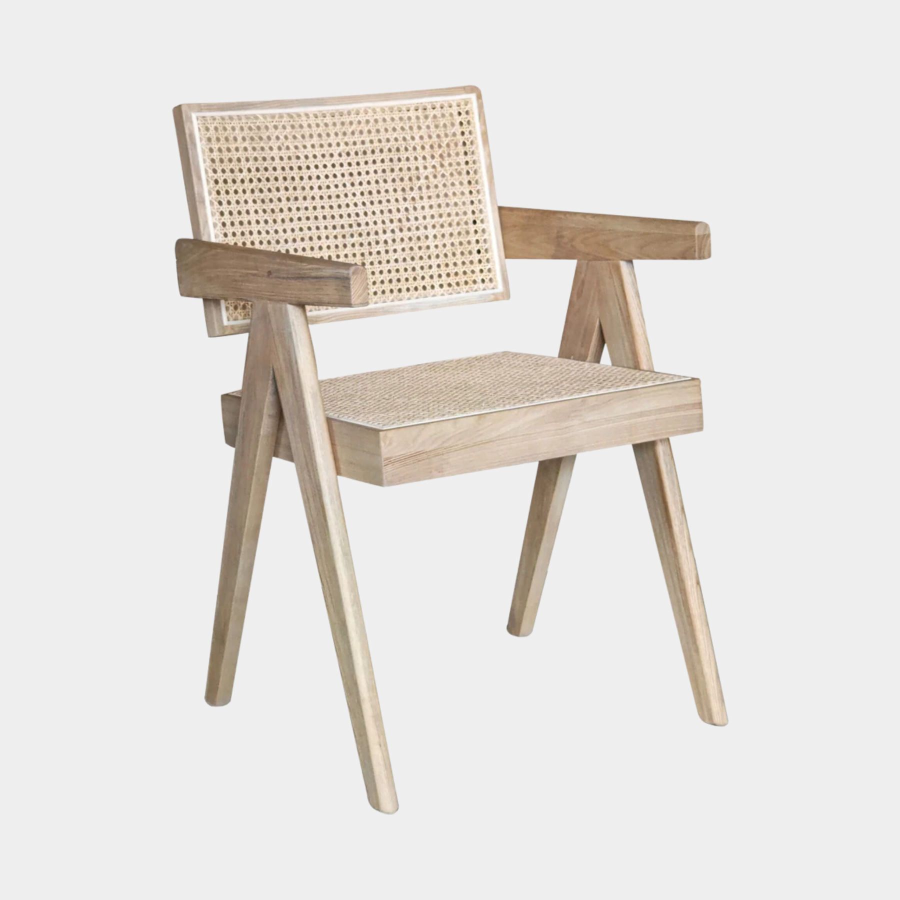 CAPELA - Oak Finish Wood Dining Armchair