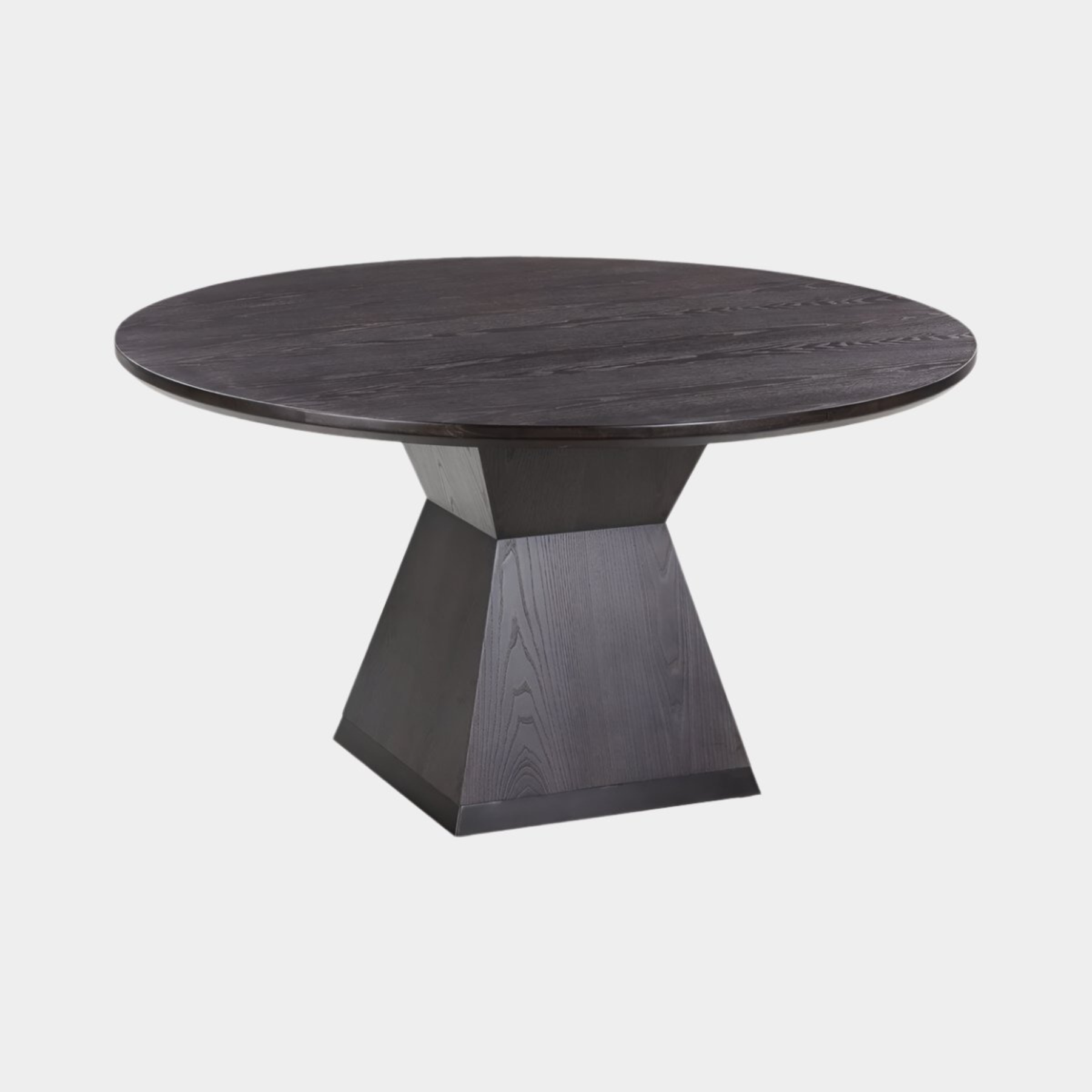 Nolan Black Round Wood Dining Table