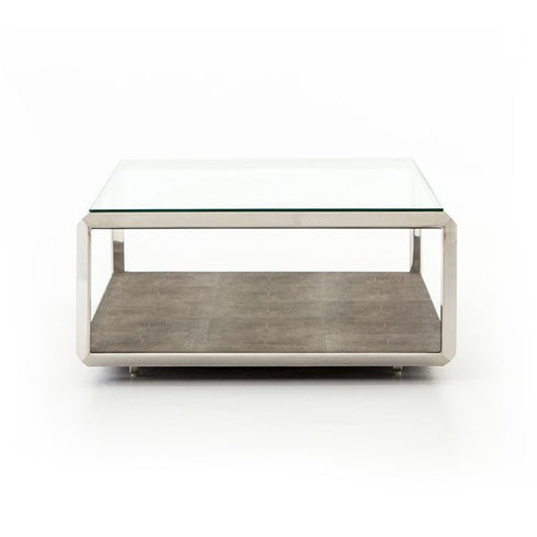 Shagreen Shadow Box Coffee Table