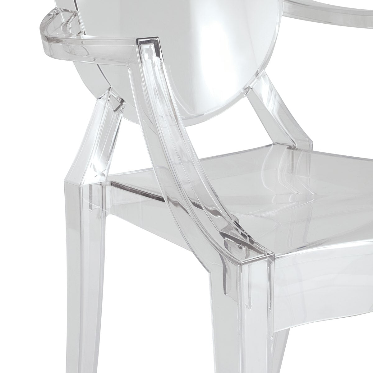 Ghost Chair with Arms