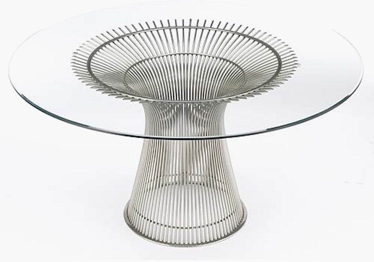 Table à manger Warren Platner