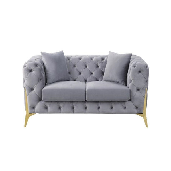 Finick Velvet Sofa
